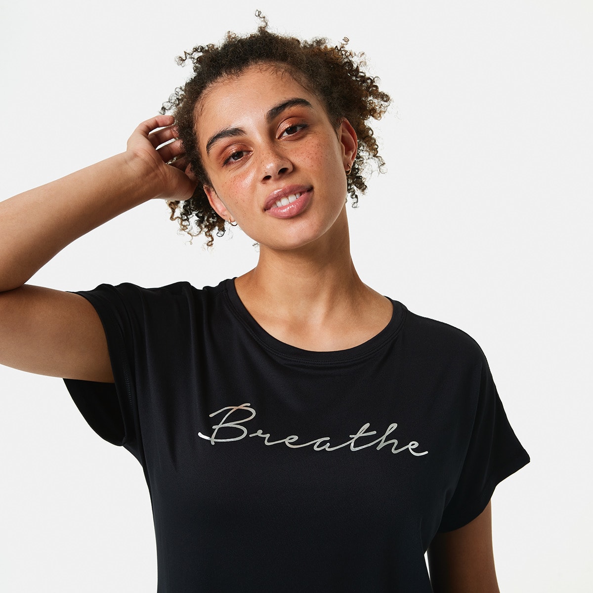 Active Womens Slogan Tshirt Kmart