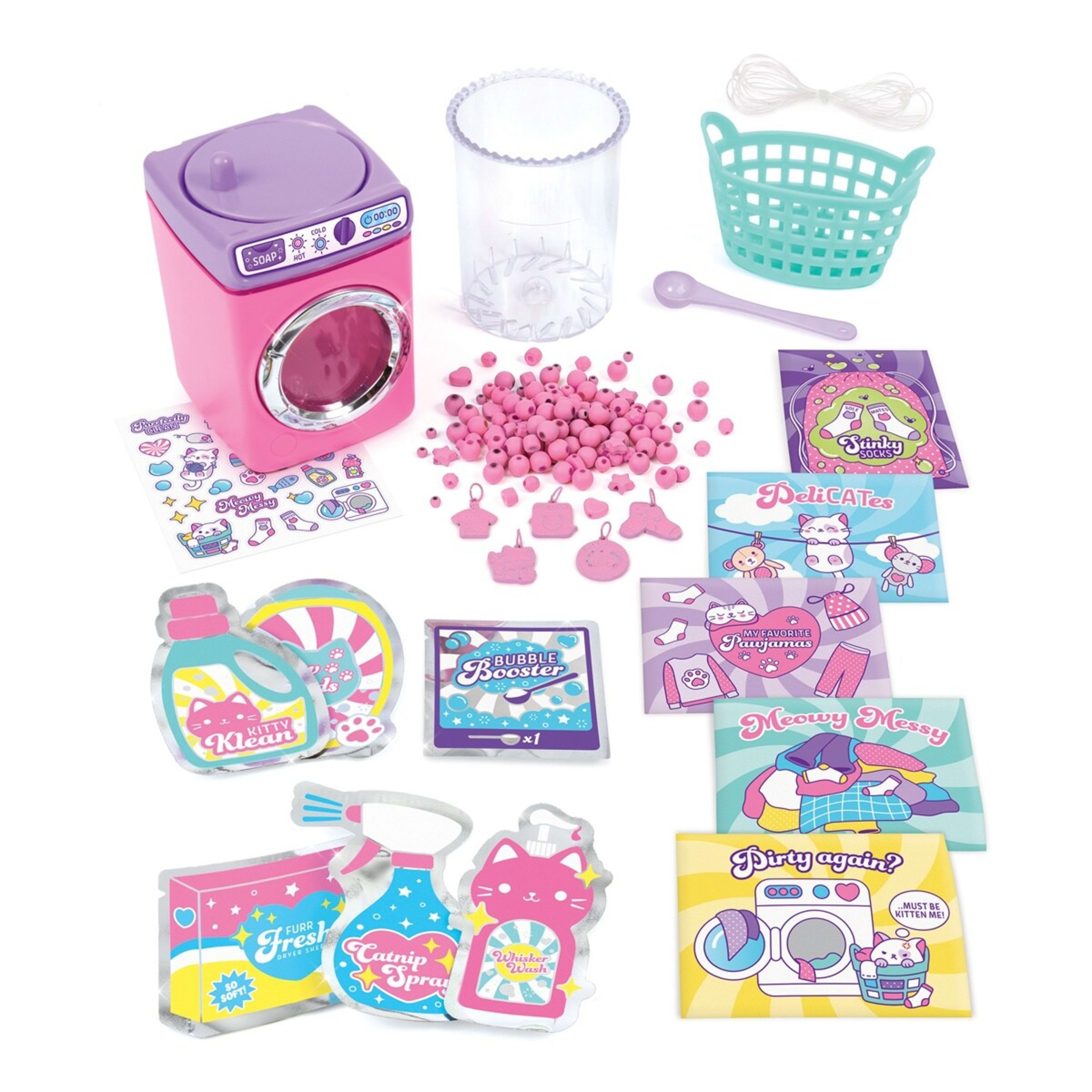 2 141 Piece Make It Real Purr-fect Wash 'N Bead Bracelets Kit, 2 of 7