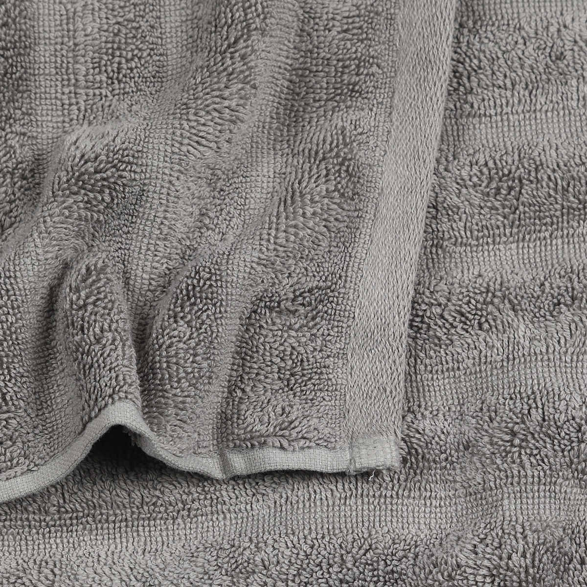 Thick Ribbed Australian Cotton Face Washer Silver Kmart