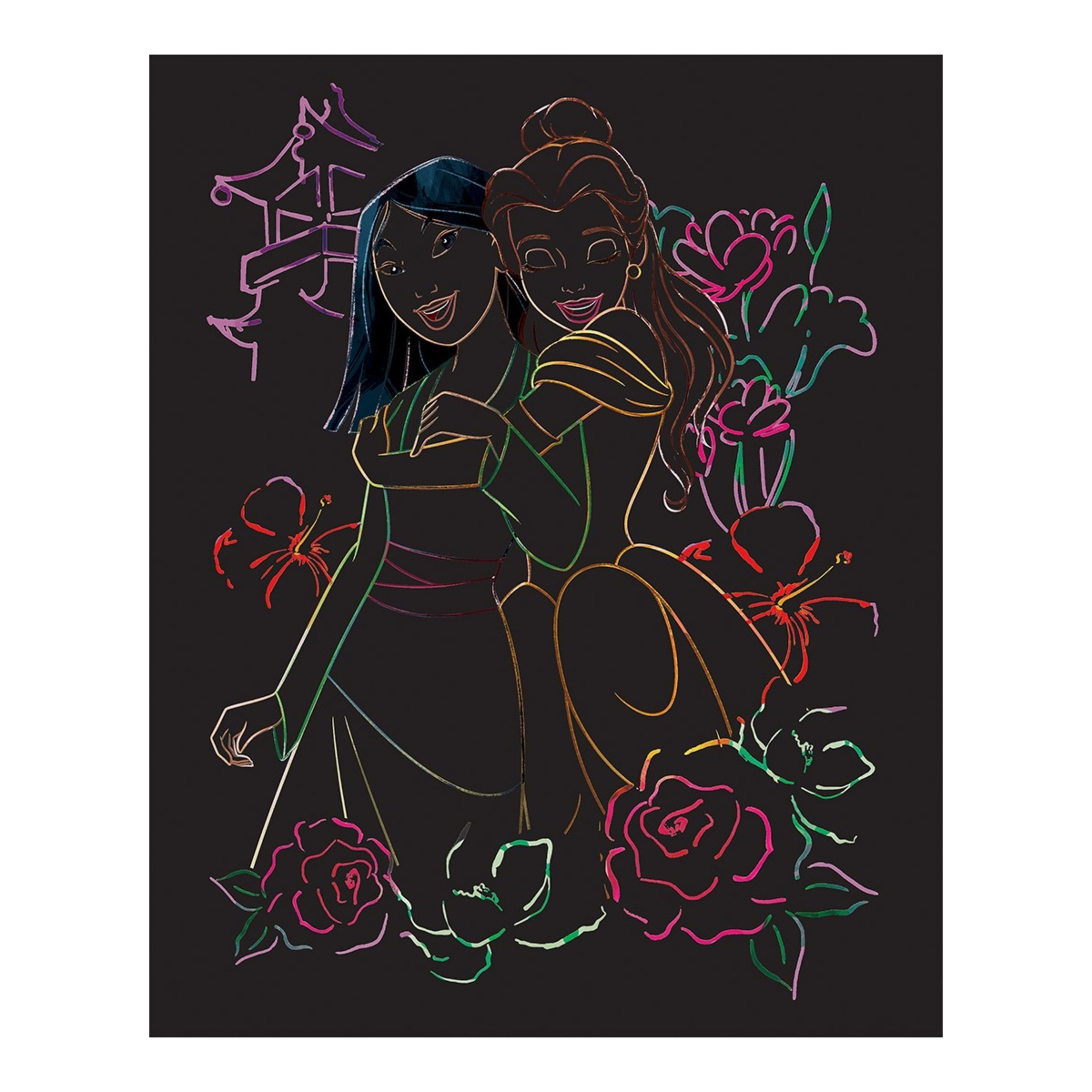 Disney Princess Scratch Surprise Activity Book Kmart