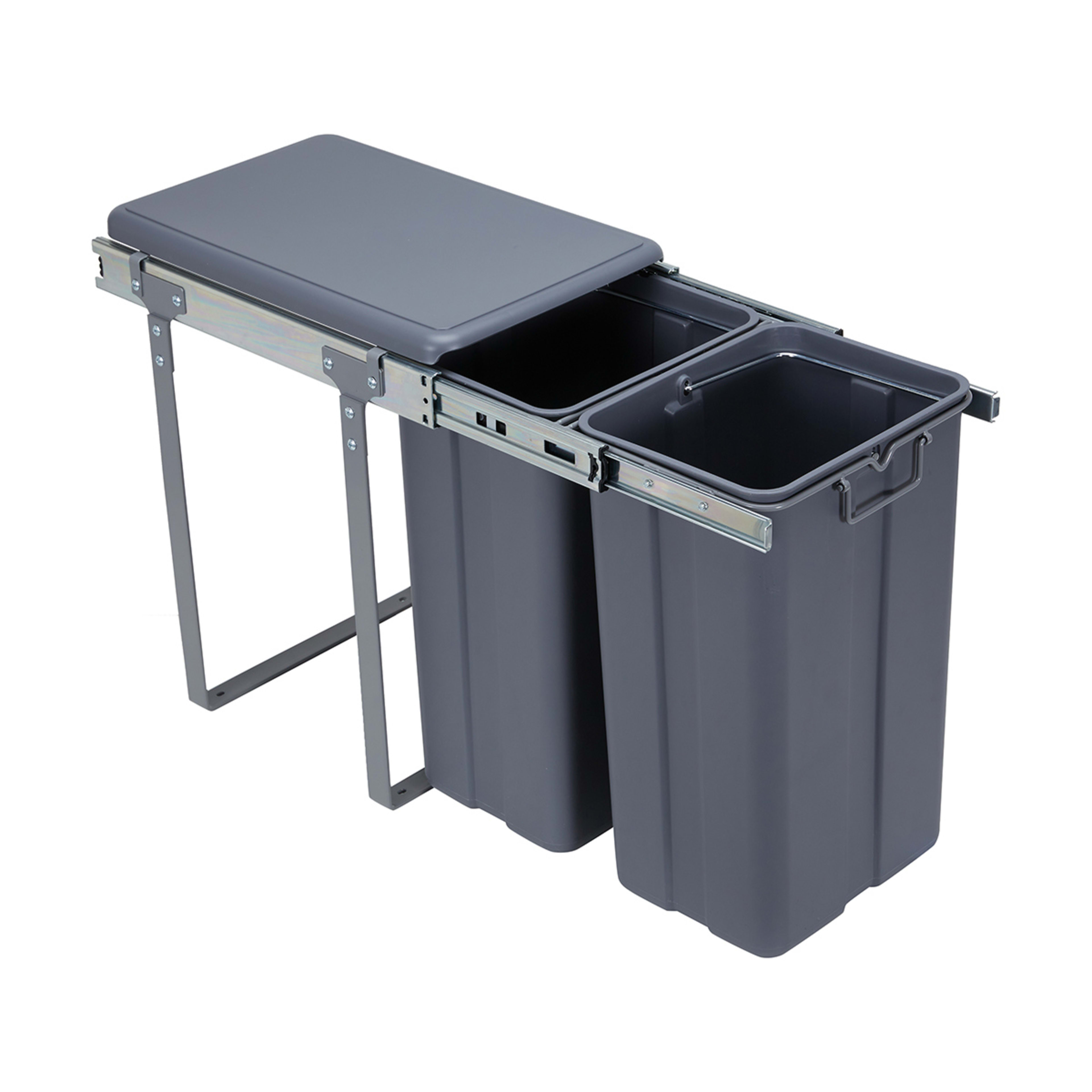 5 2 Section Under the Sink Pull Out Bin, 5 of 10