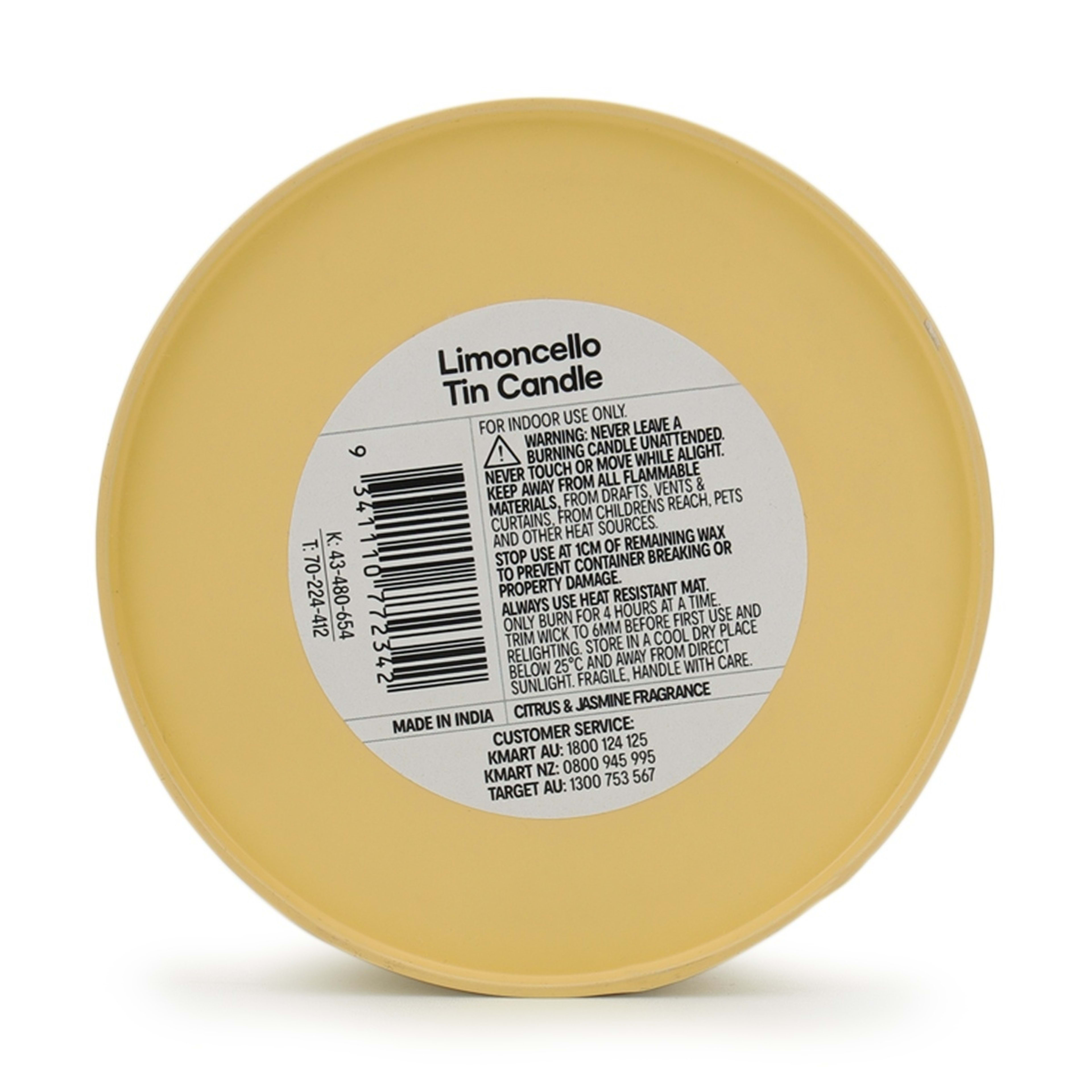 6 Limoncello Tin Candle, 6 of 6