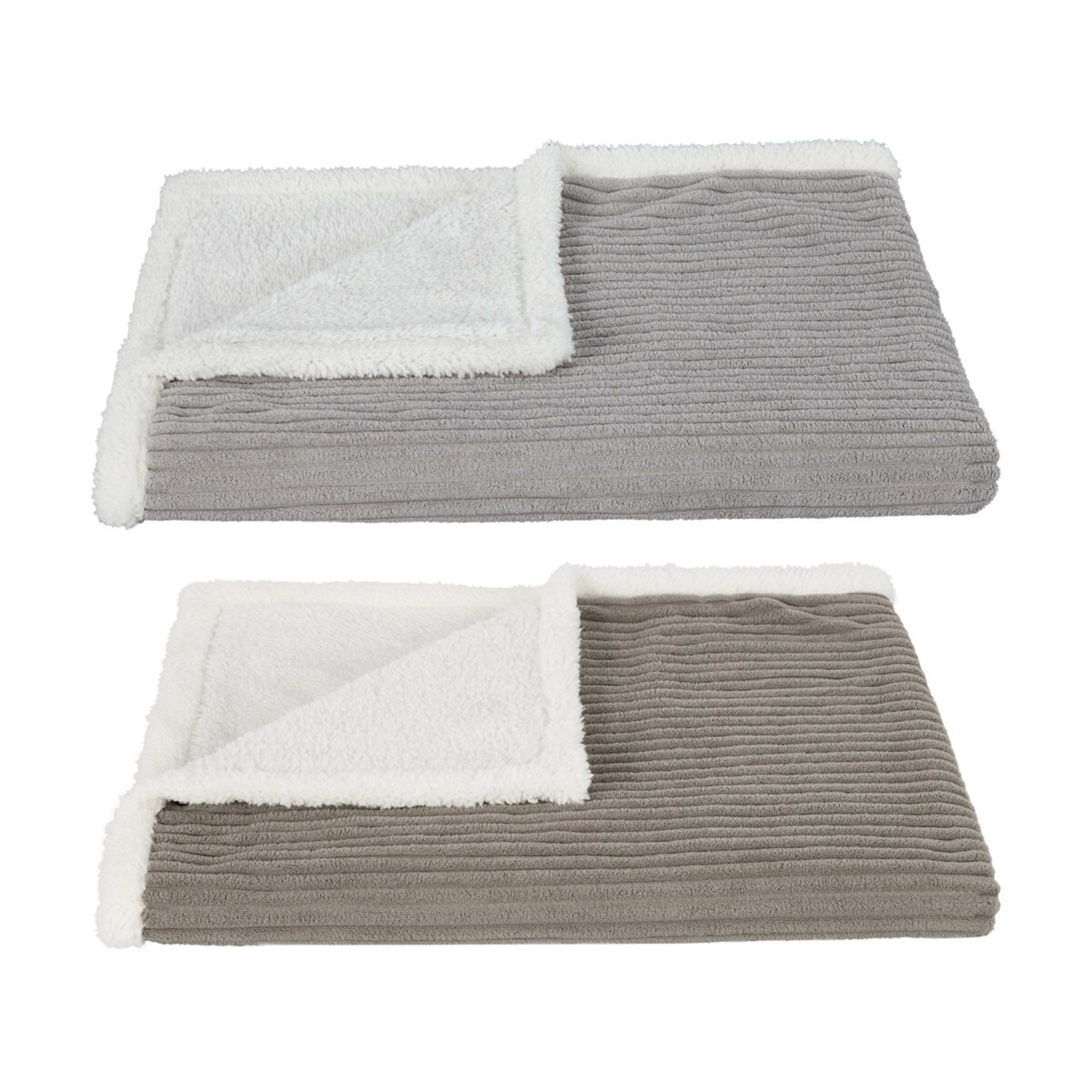 3 Pet Blanket Corduroy - Assorted, 3 of 9