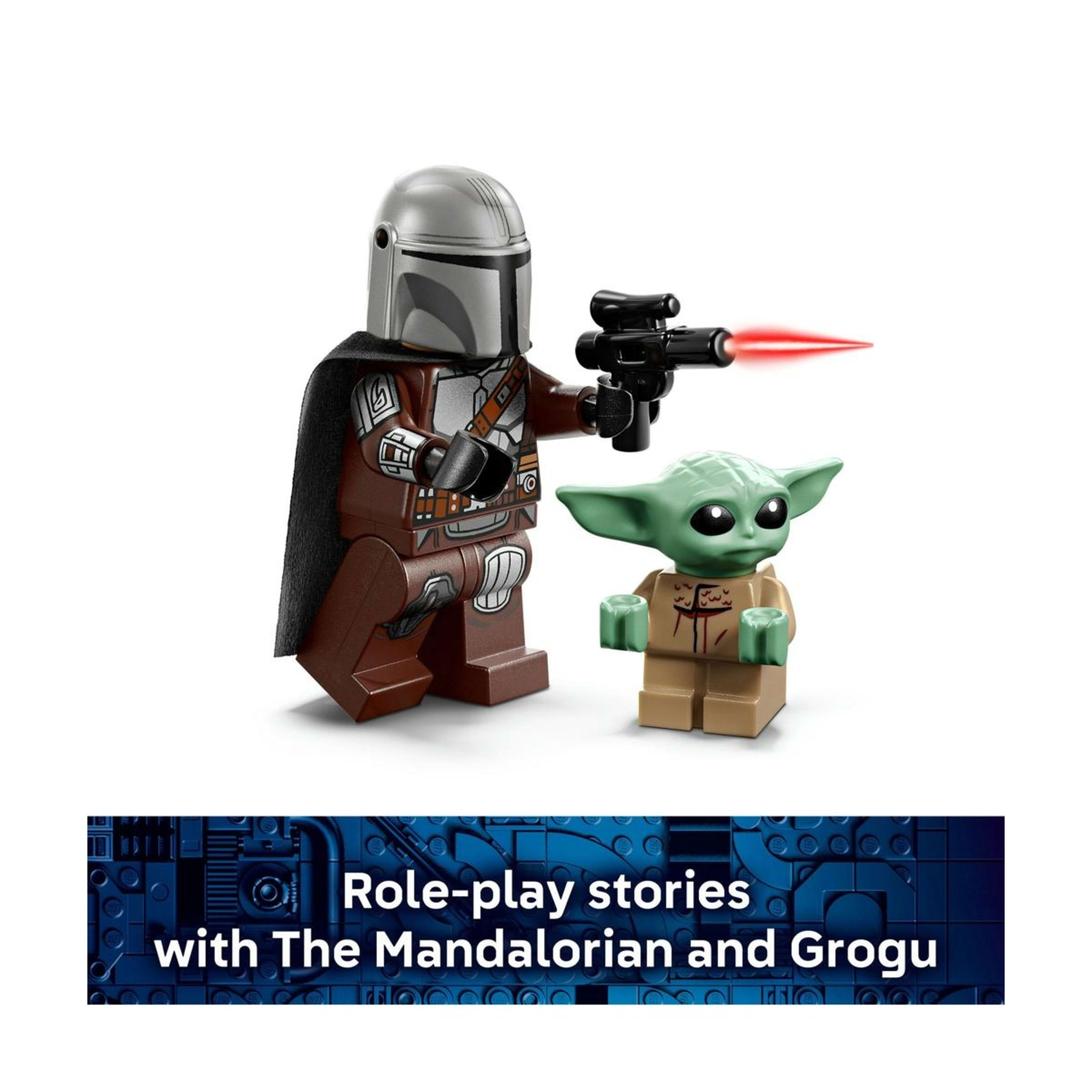 6 LEGO Star Wars The Mandalorian & Grogu's Speeder Bike 75436, 6 of 10