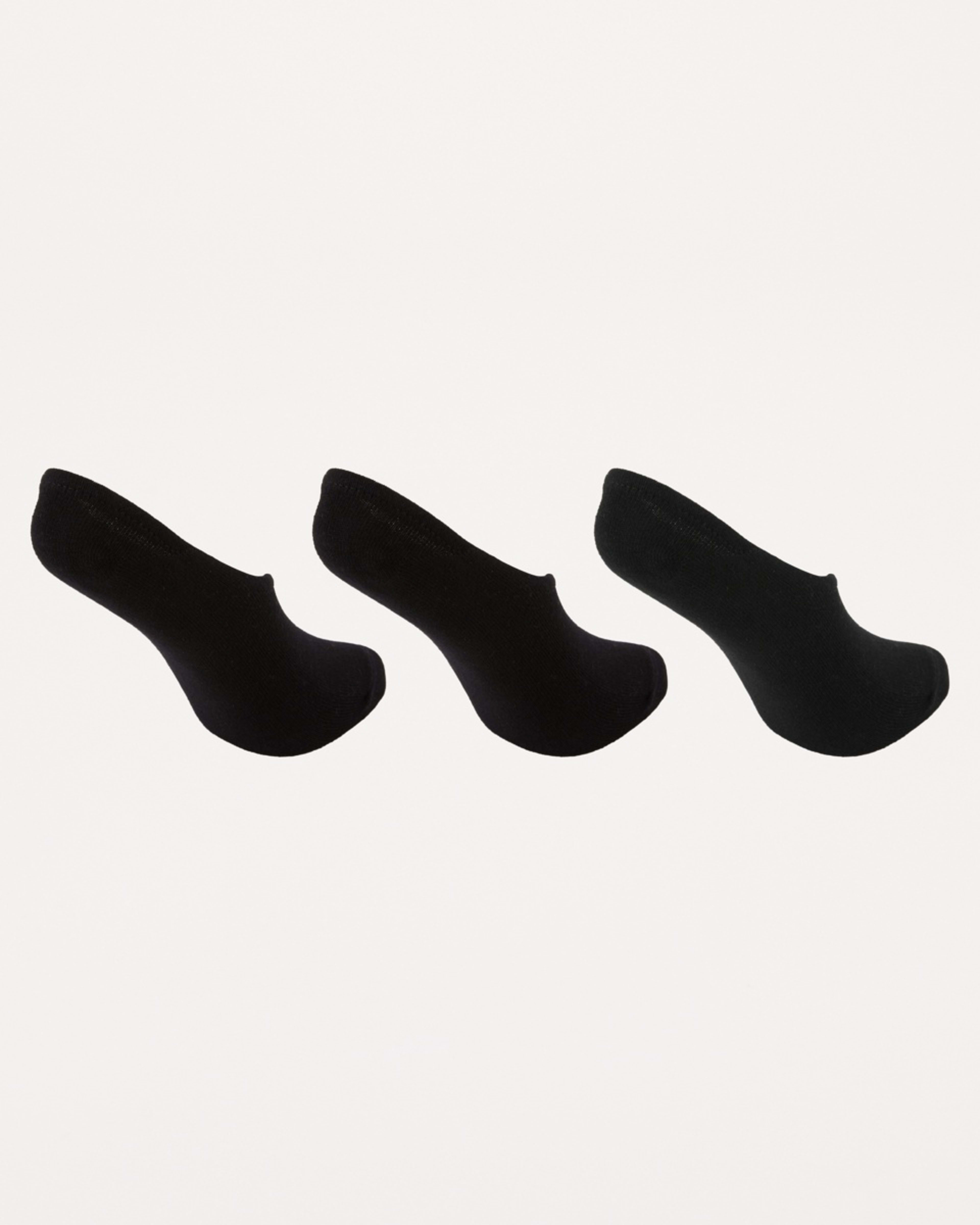 2 3 Pack No Show Socks BLACK, 2 of 3