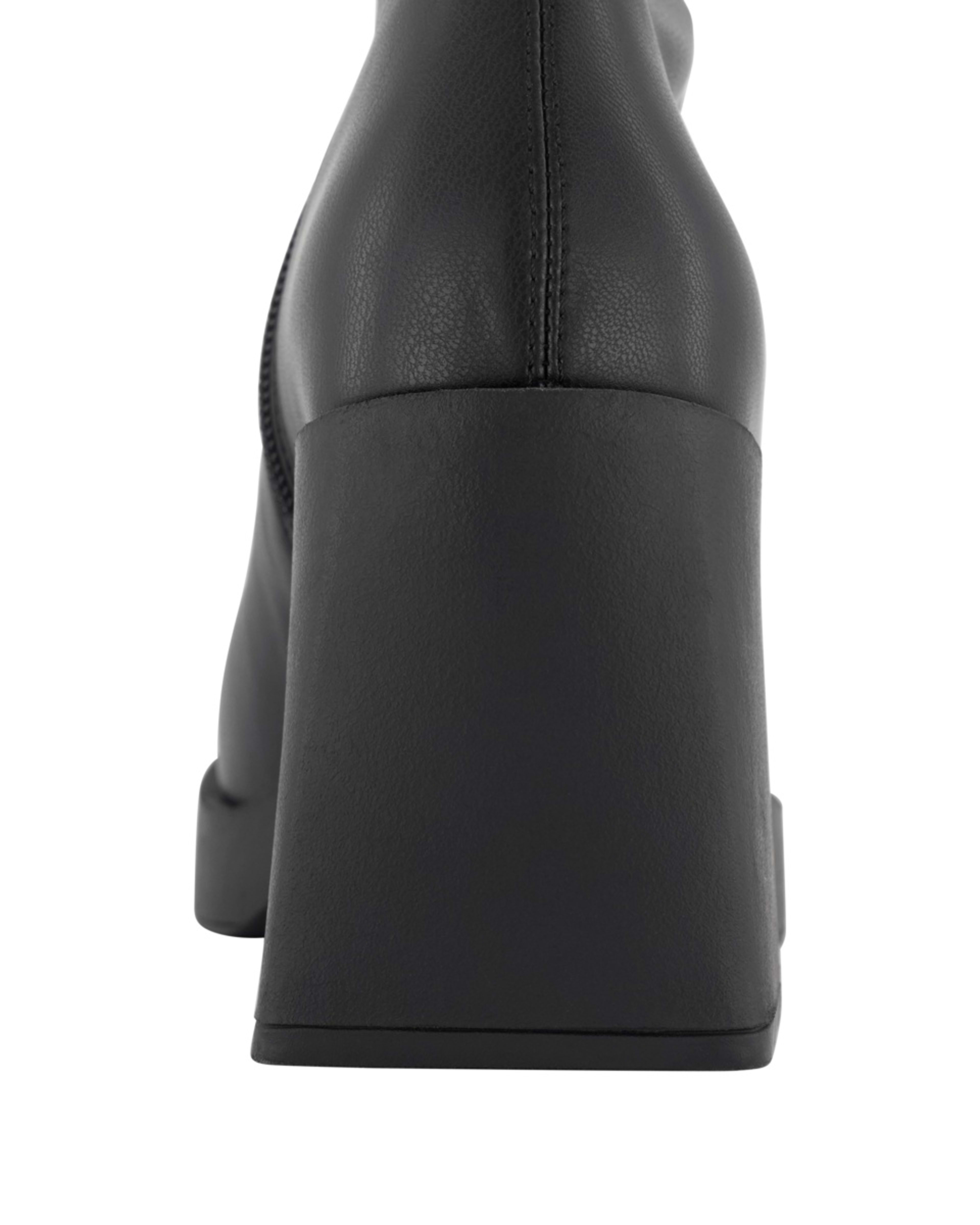 3 High Platform Boots Black, 3 of 4