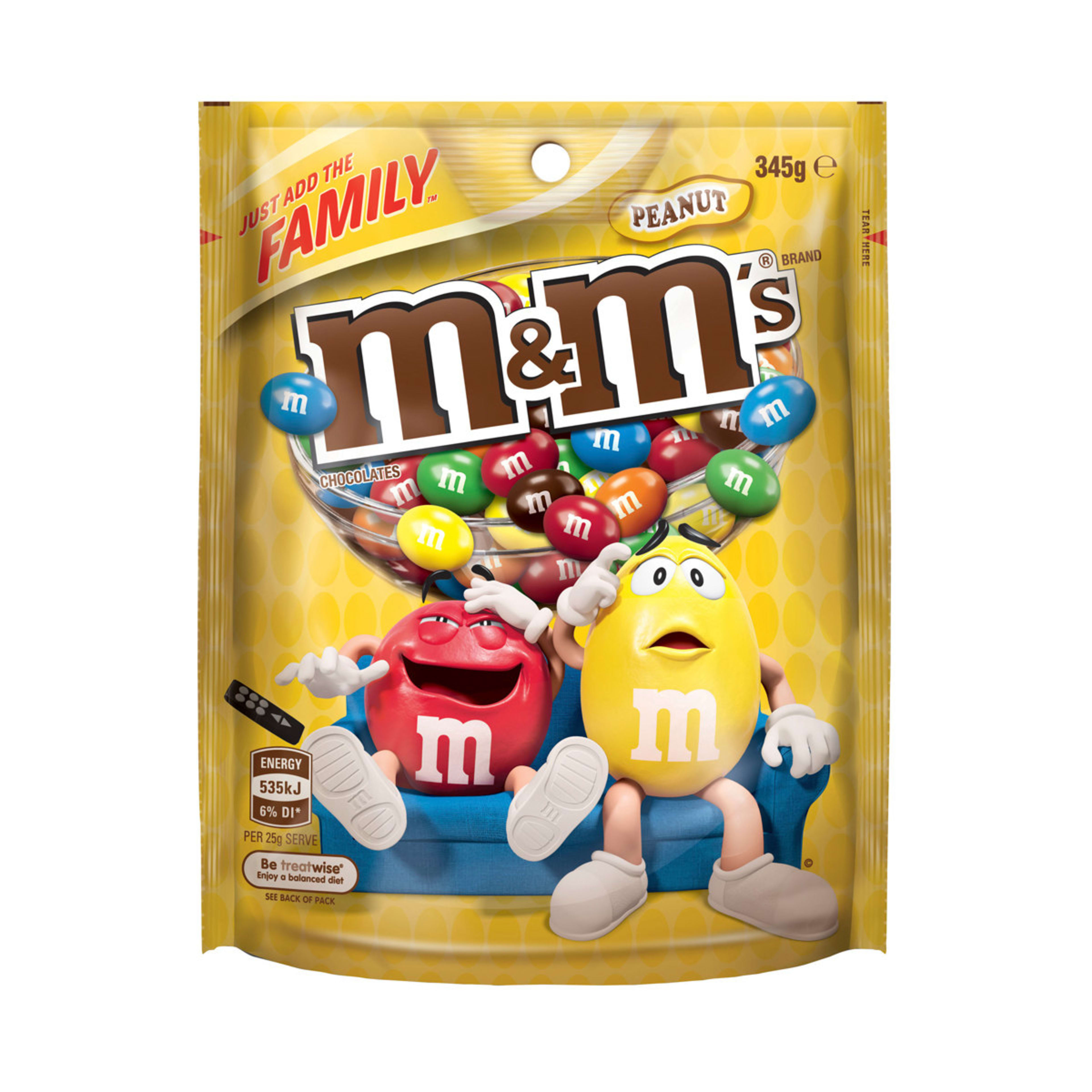 1 M&M's Peanut 345g