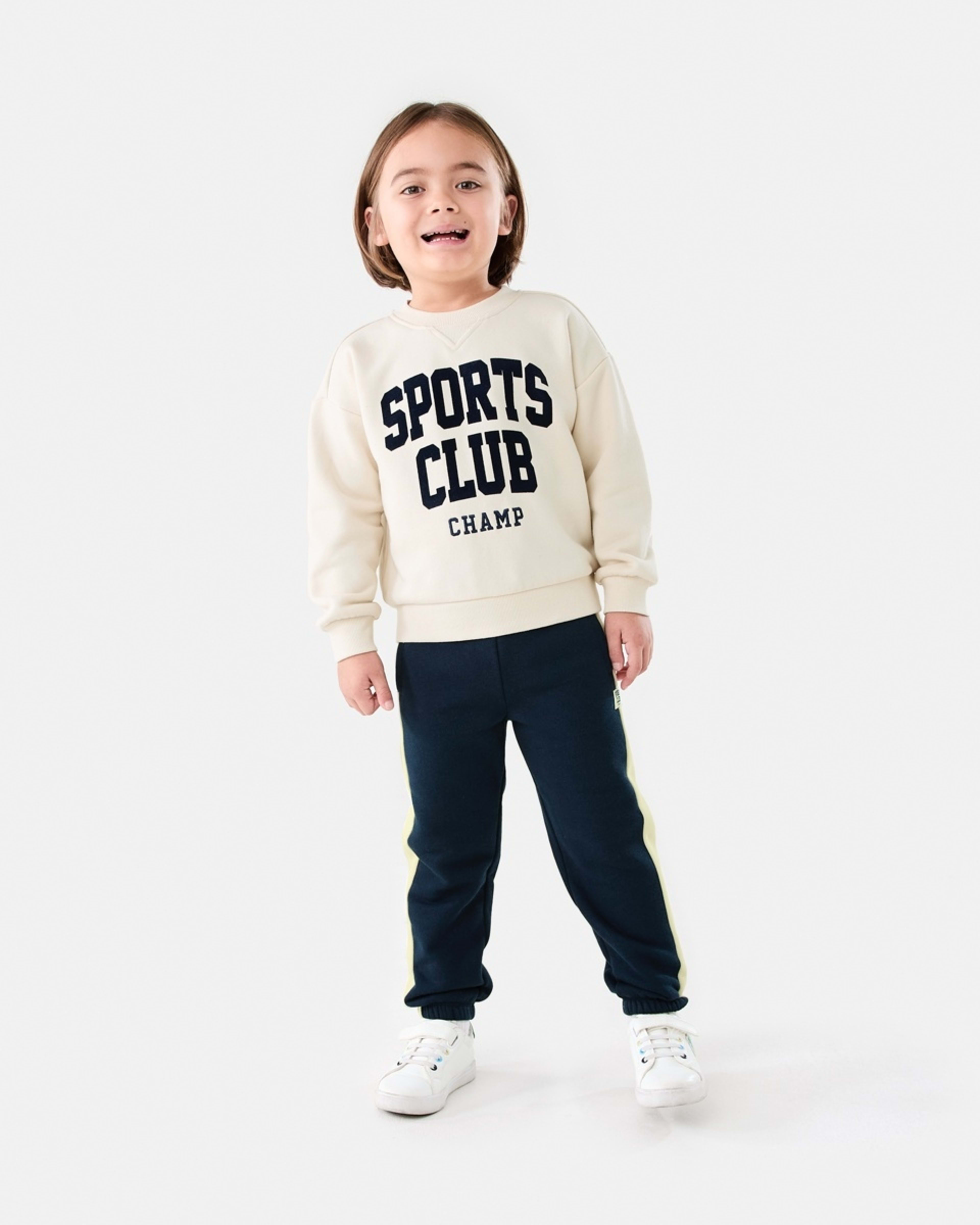 5 Print Crew Neck Sweatshirt Bge Varsit, 5 of 6