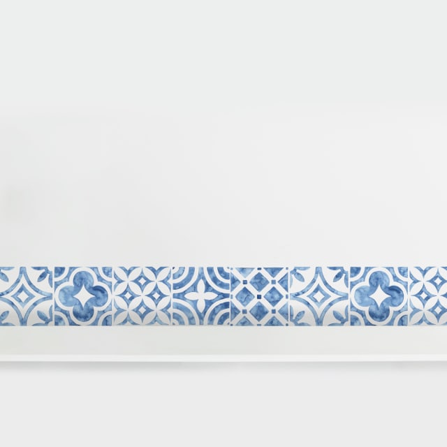 SelfAdhesive Tile Roll 3m Santorini Kmart