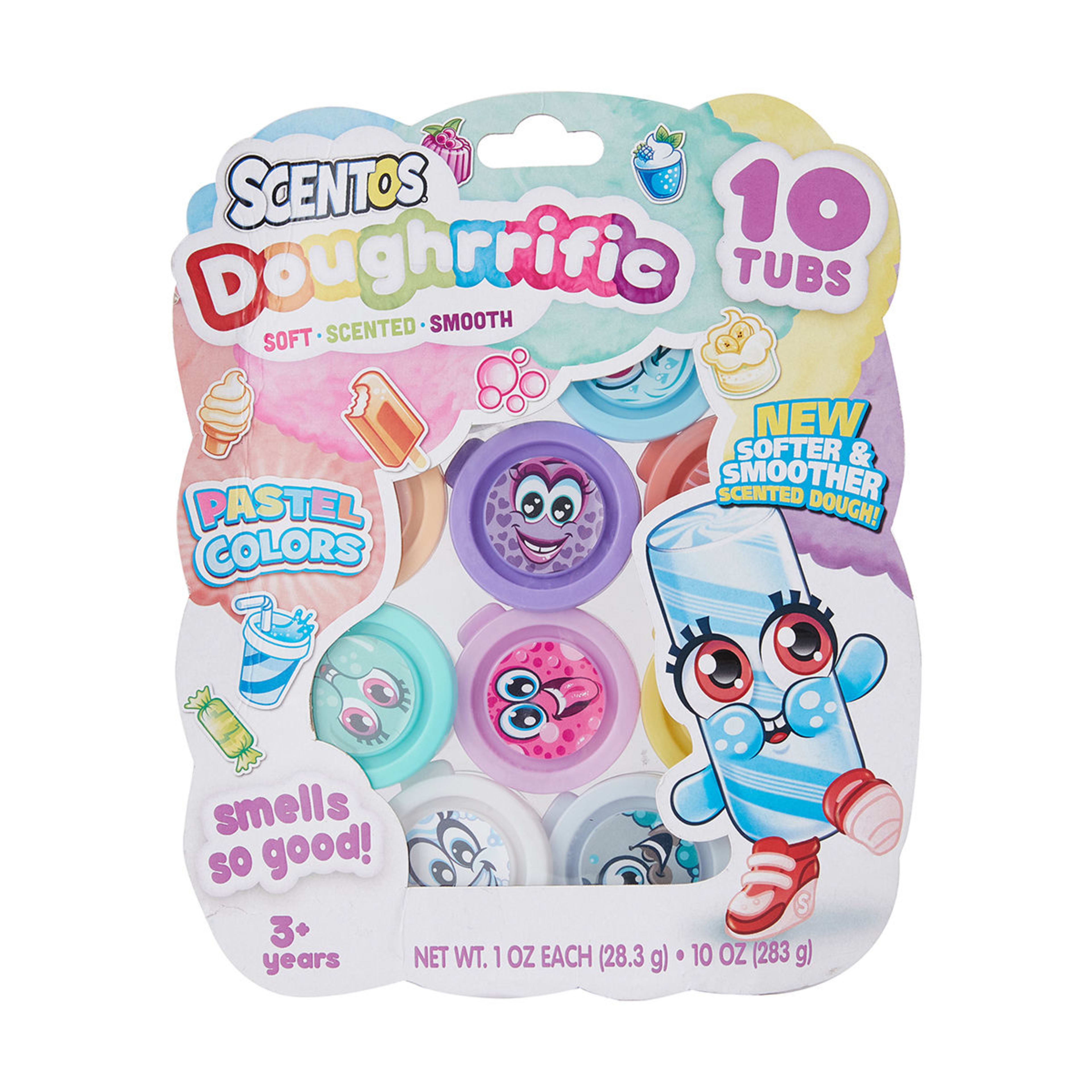 1 10 Pack Scentos Doughrrific Tubs