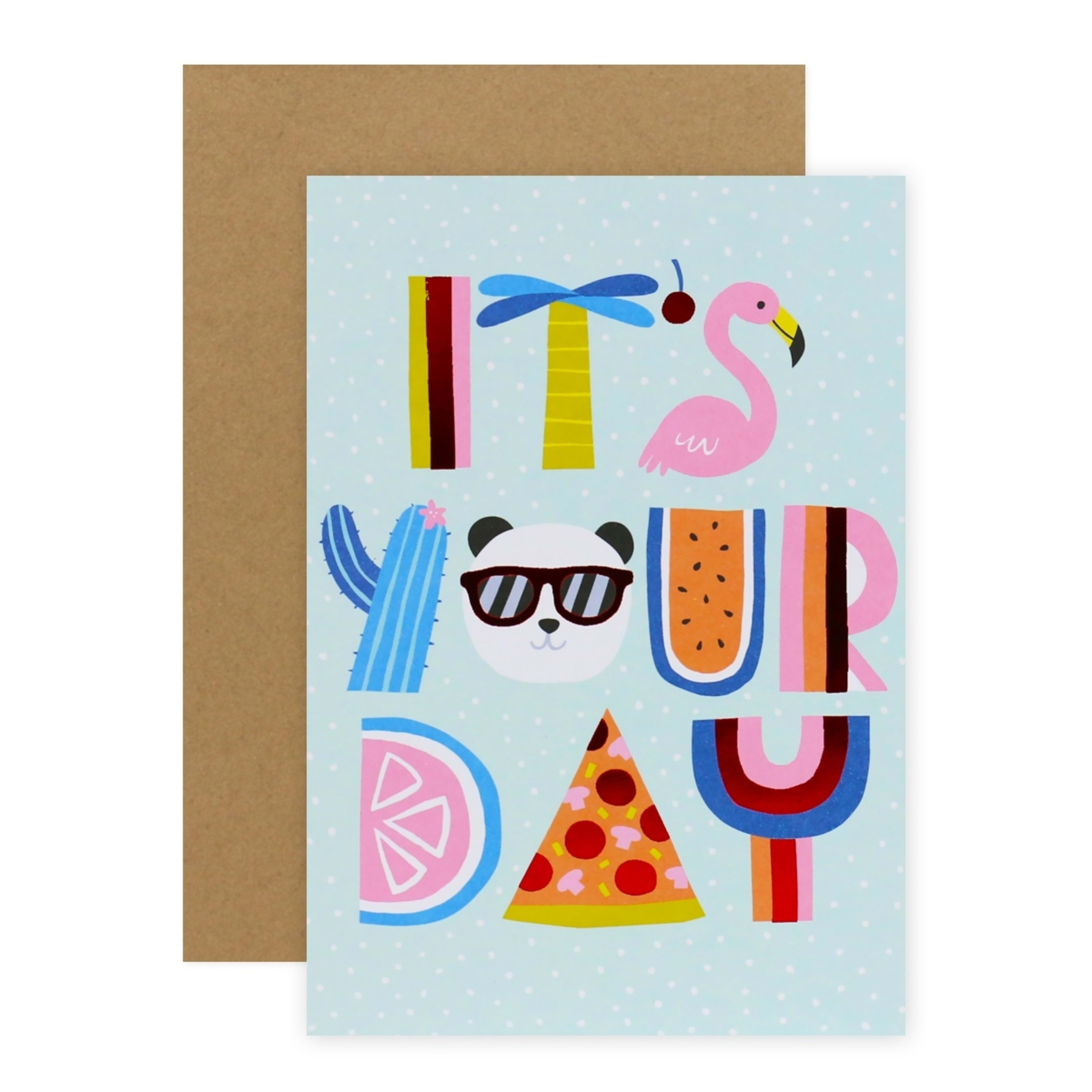 1 Connections from Hallmark Birthday Card - Your Day Panda