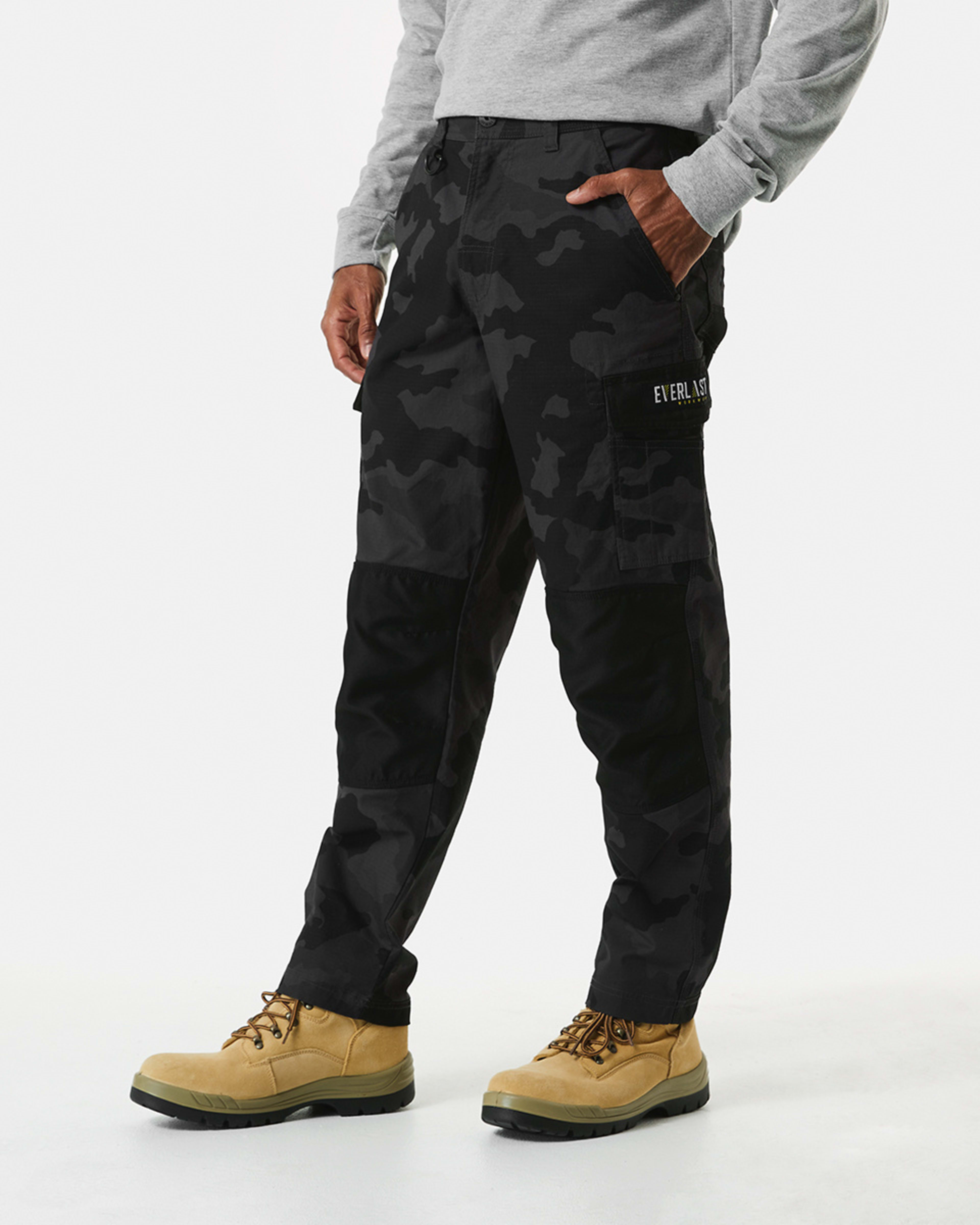 Everlast Mens Workwear Cargo Pants Kmart