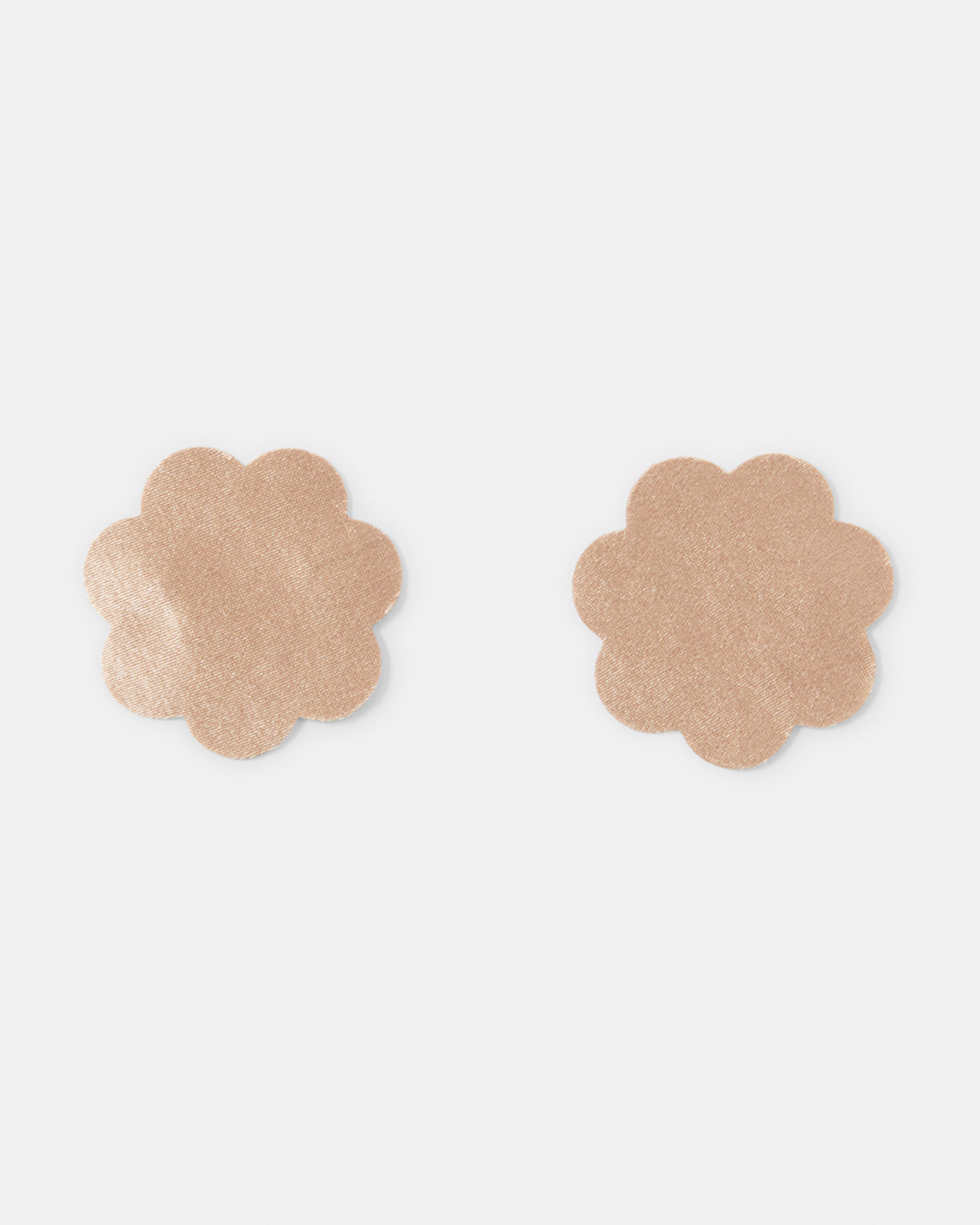 1 Fabric Nipple Covers Fawn Beige, 1 of 4
