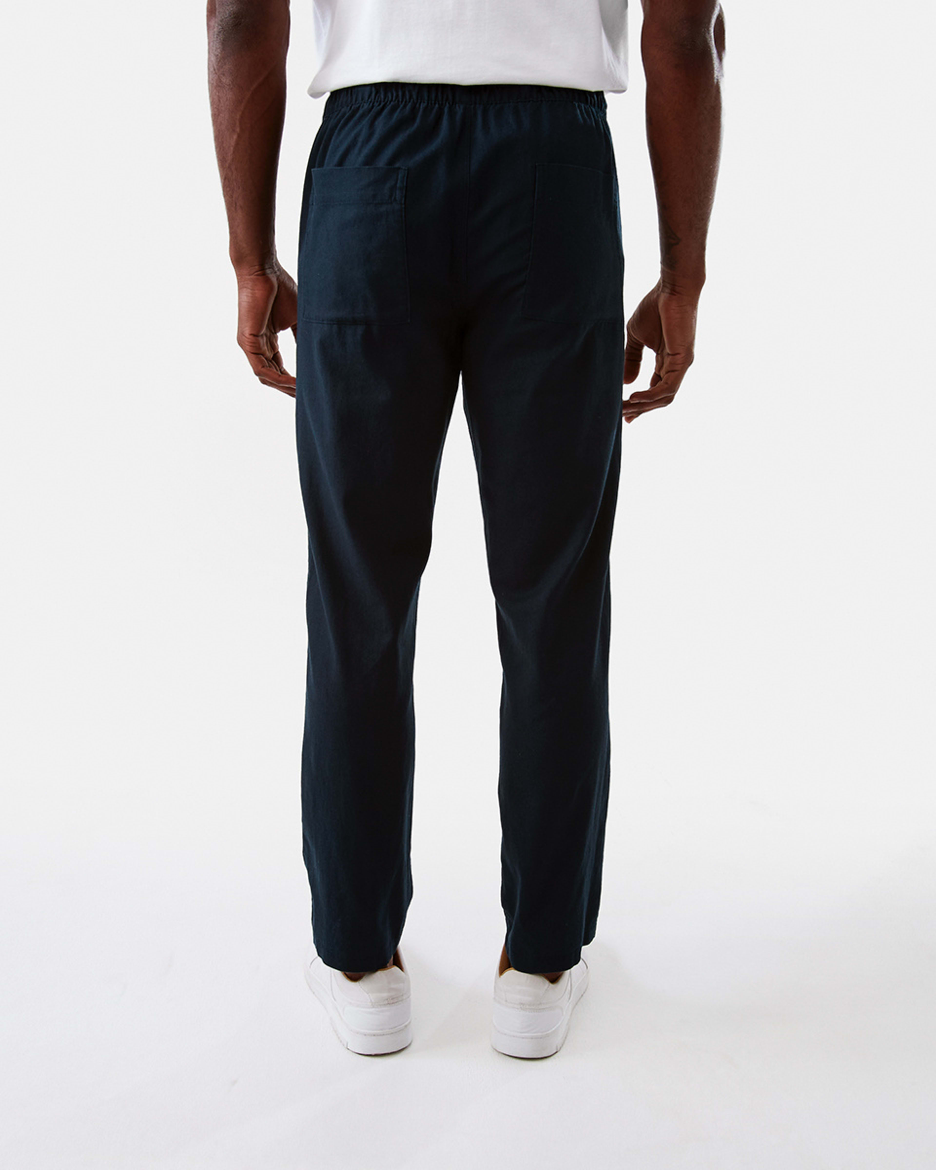 3 Linen Blend Chino Pants Sky Cptn, 3 of 5