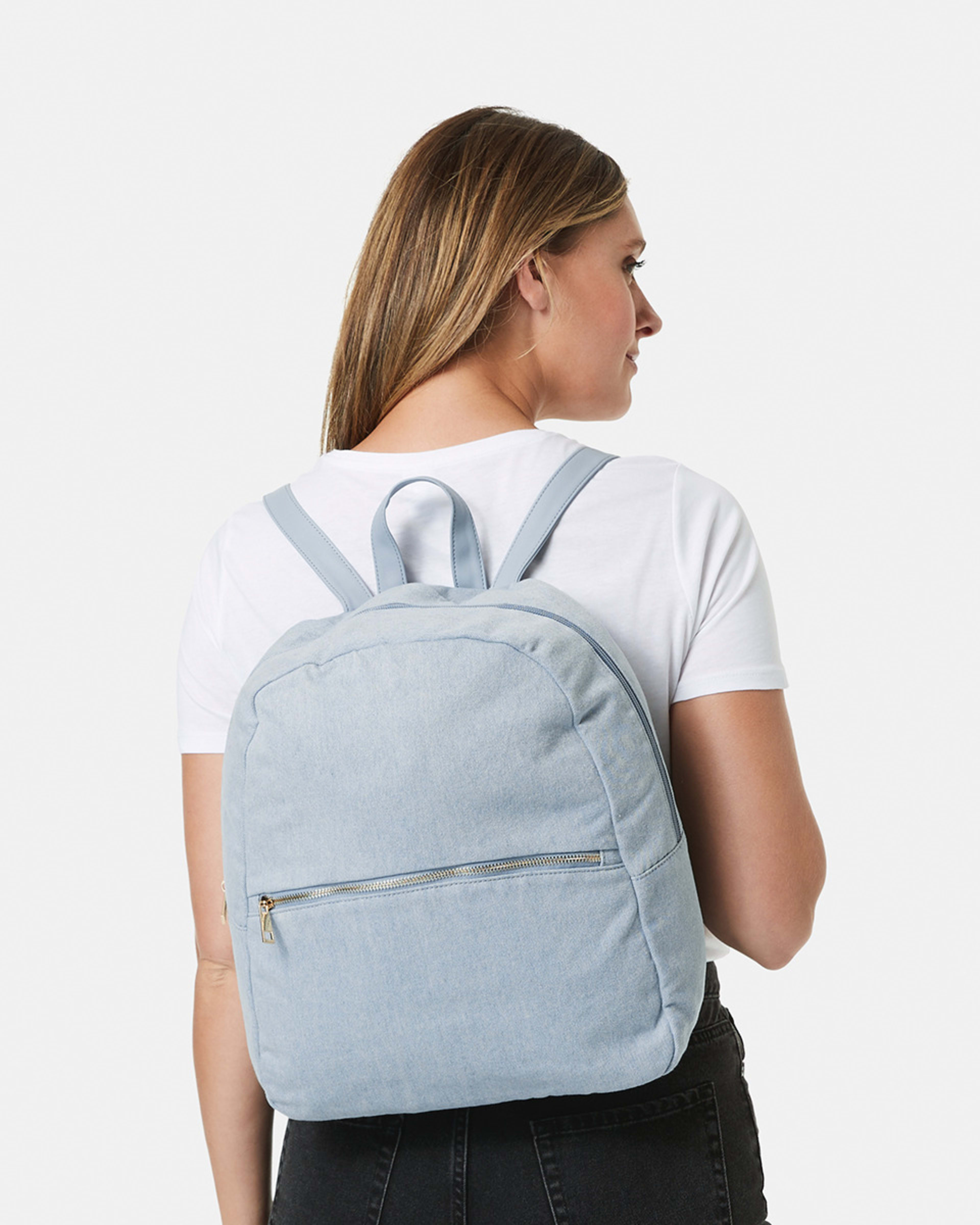 Printed Canvas Backpack Kmart