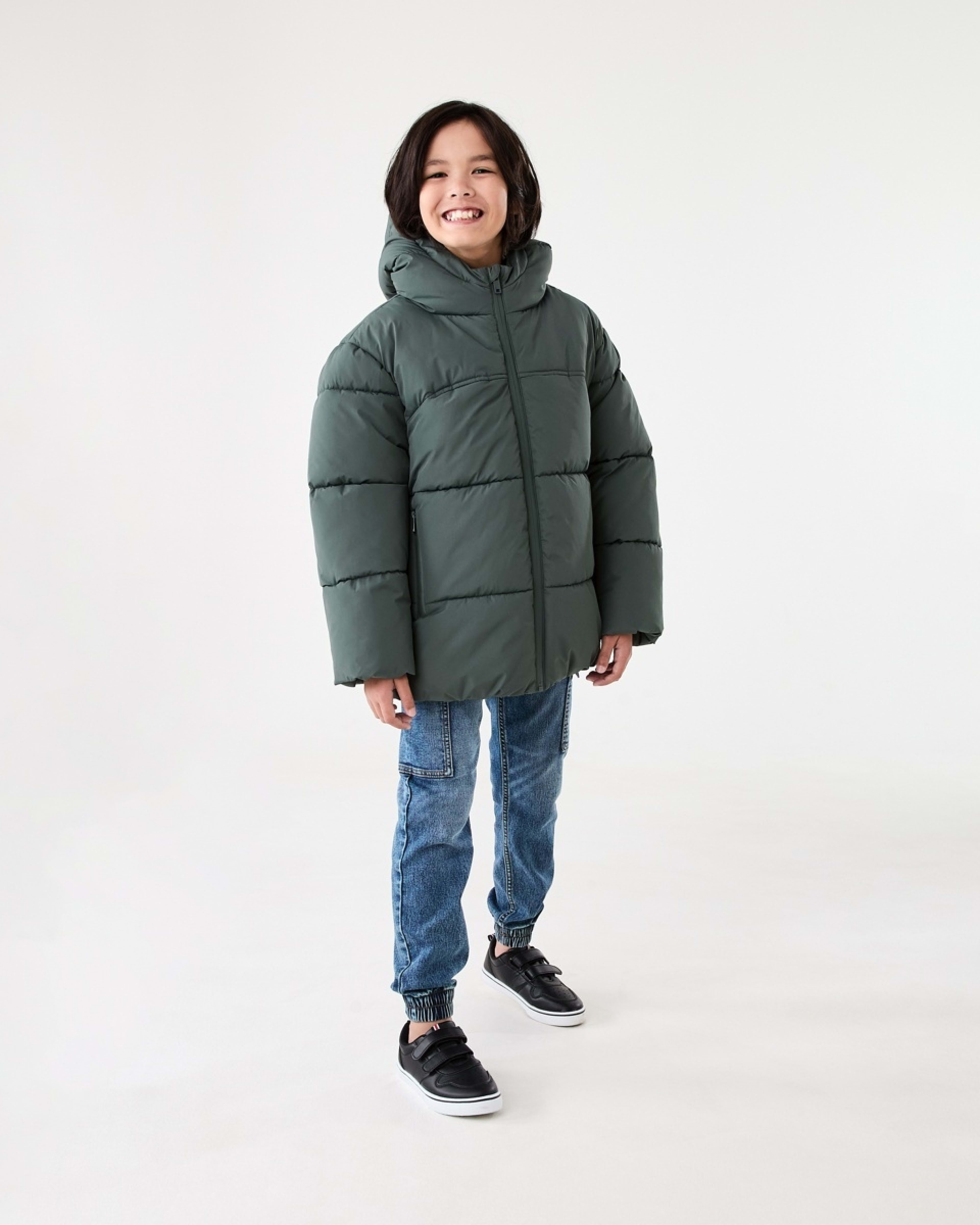 7 Premium Puffer Jacket Grn Moon, 7 of 10