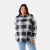 Navy Check Sky Captain