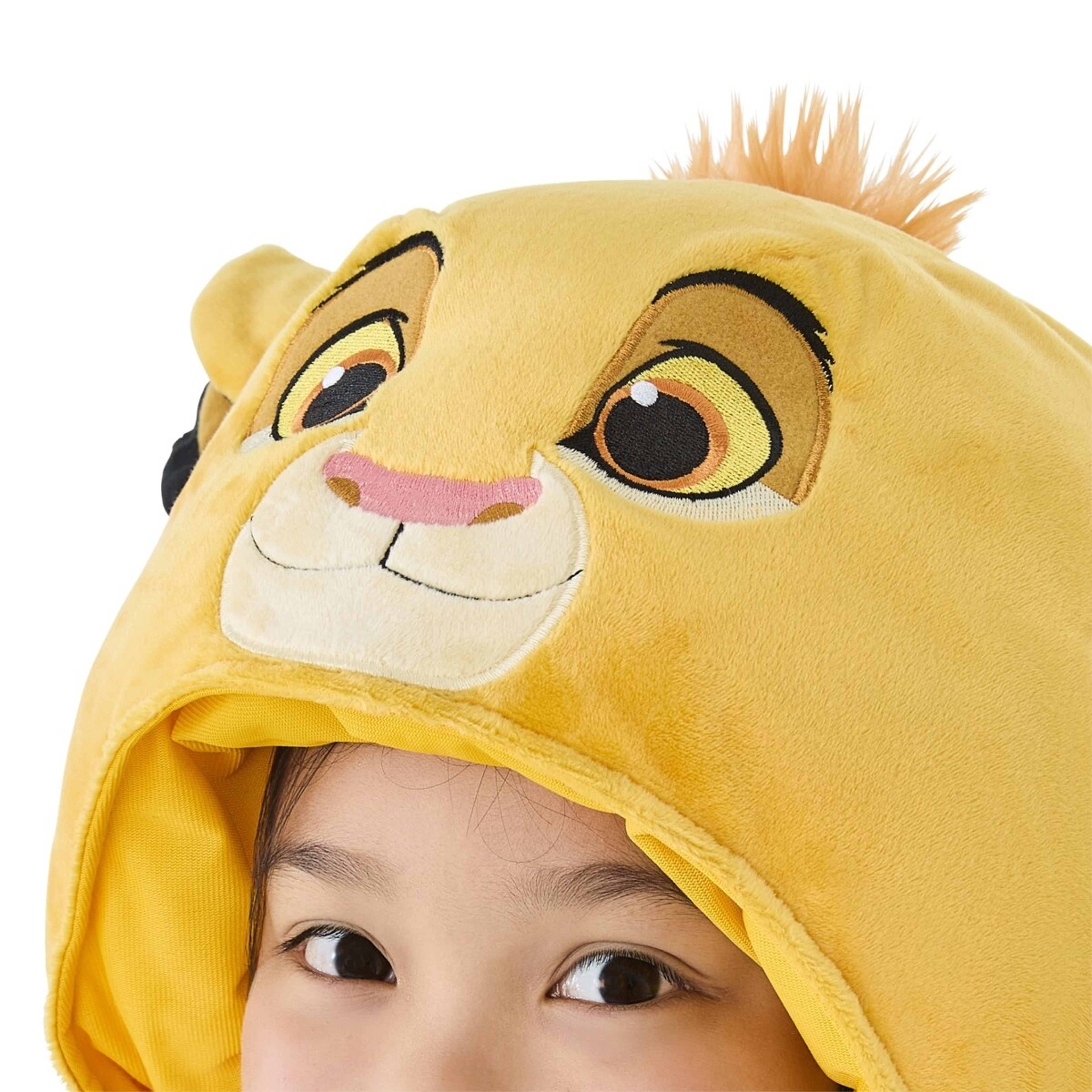 6 Disney The Lion King Plush Head Mask - Simba, Ages 3+, 6 of 10