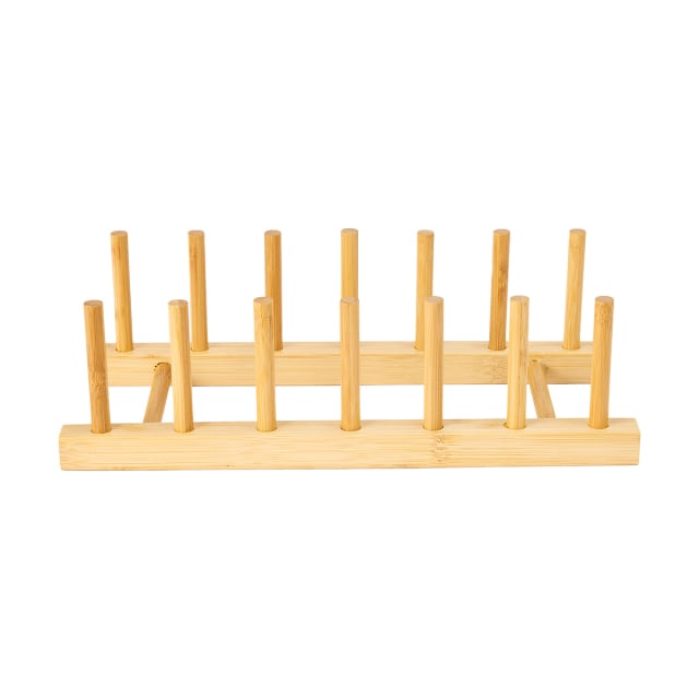 Bamboo Plate Holder - Kmart