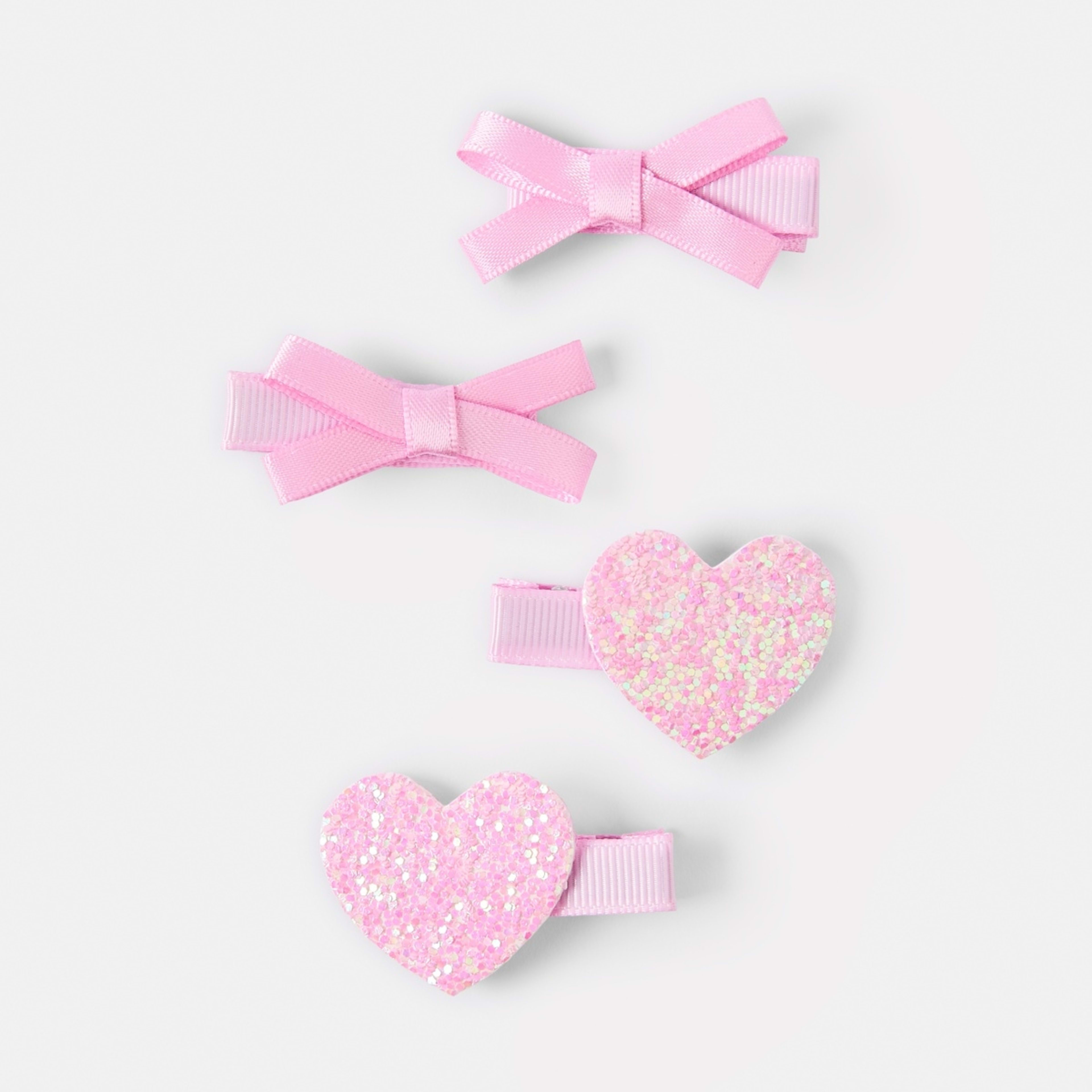 1 4 Pack Hearts Hair Clips, 1 of 3