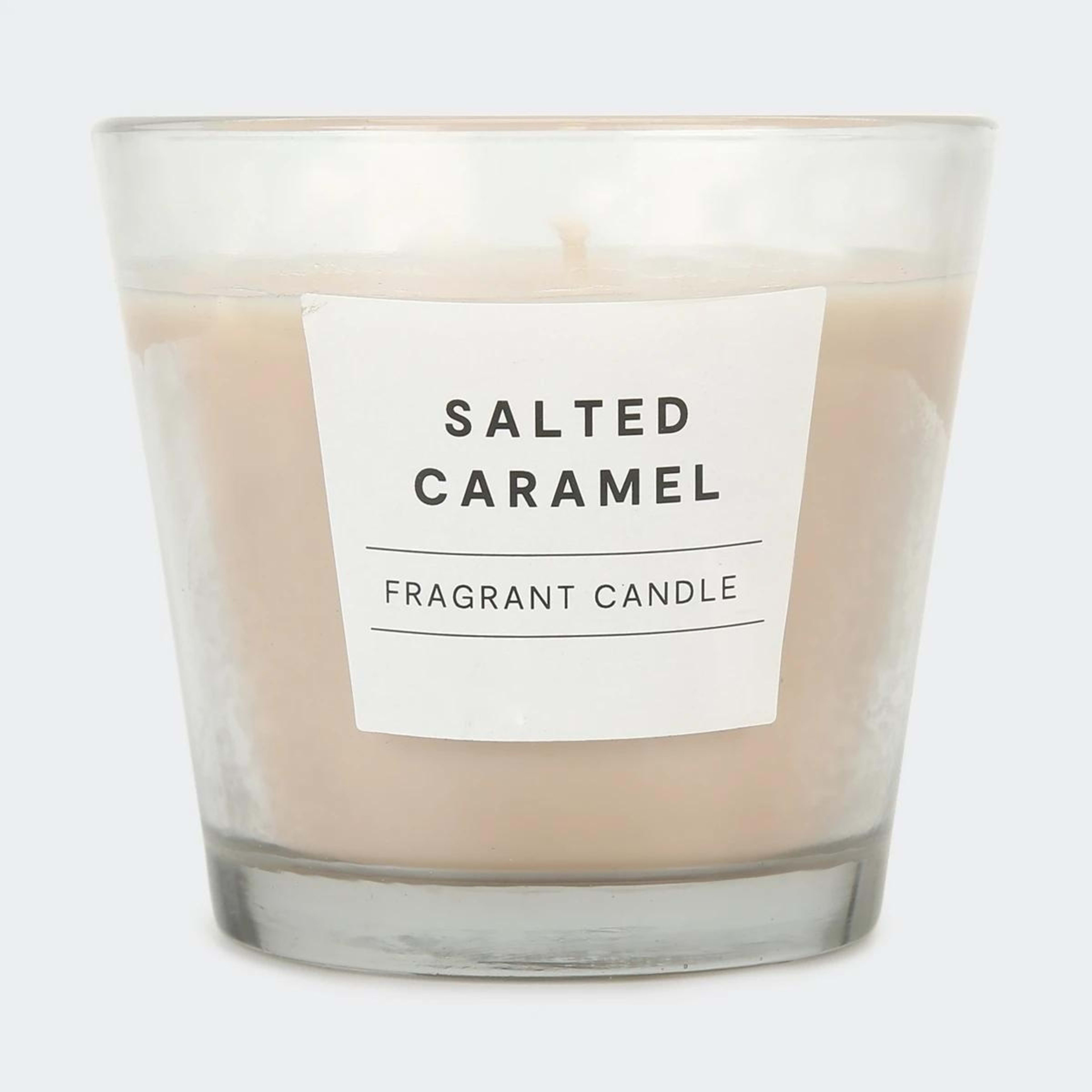 1 Salted Caramel Fragrant Candle in Glass