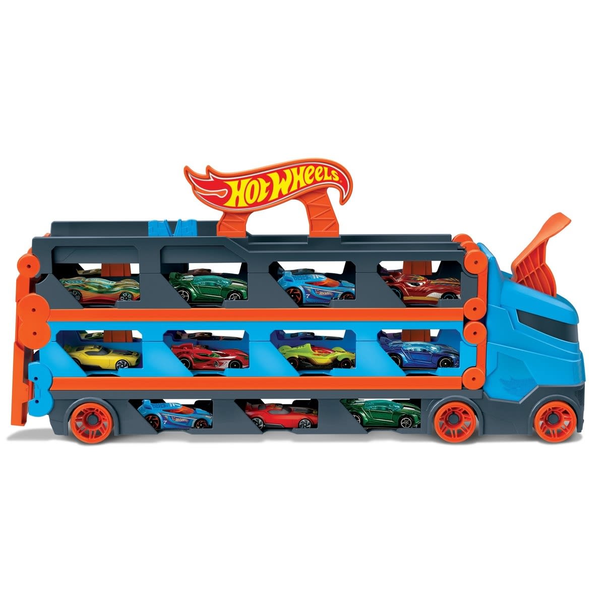 hot wheels carrying truck