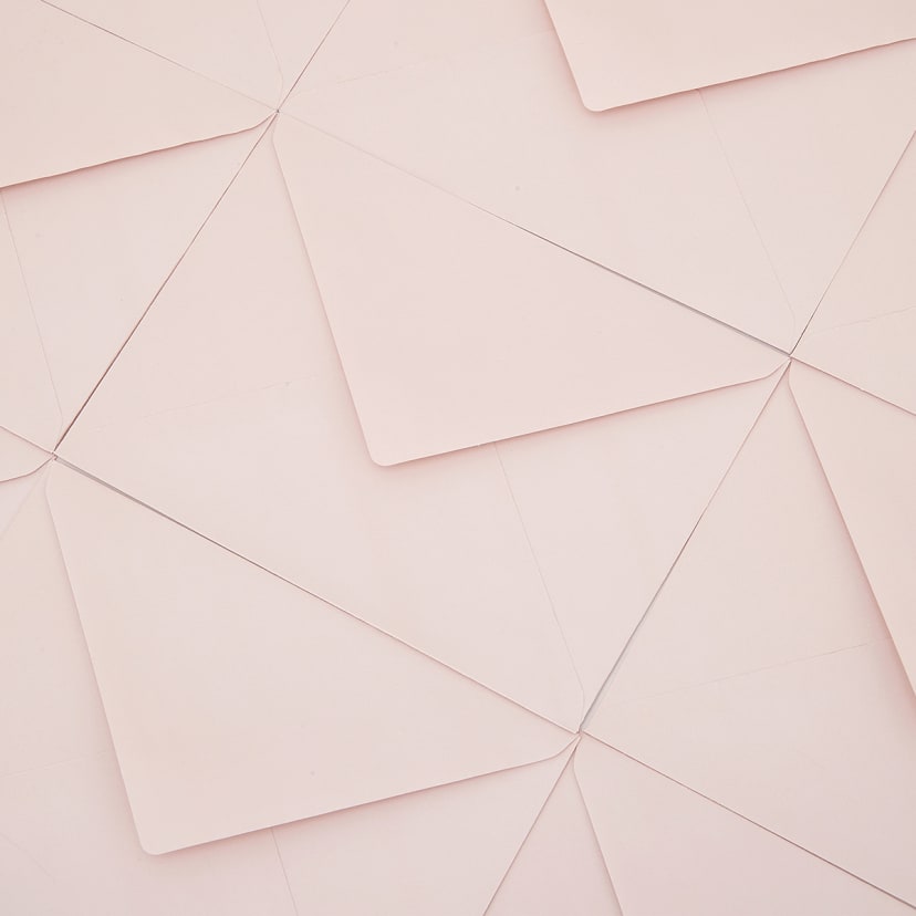 10 Pack Envelopes Blush Kmart