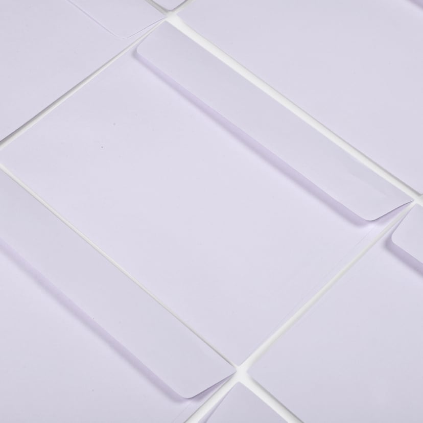 25 Pack C5 Peel and Seal Envelopes White Kmart