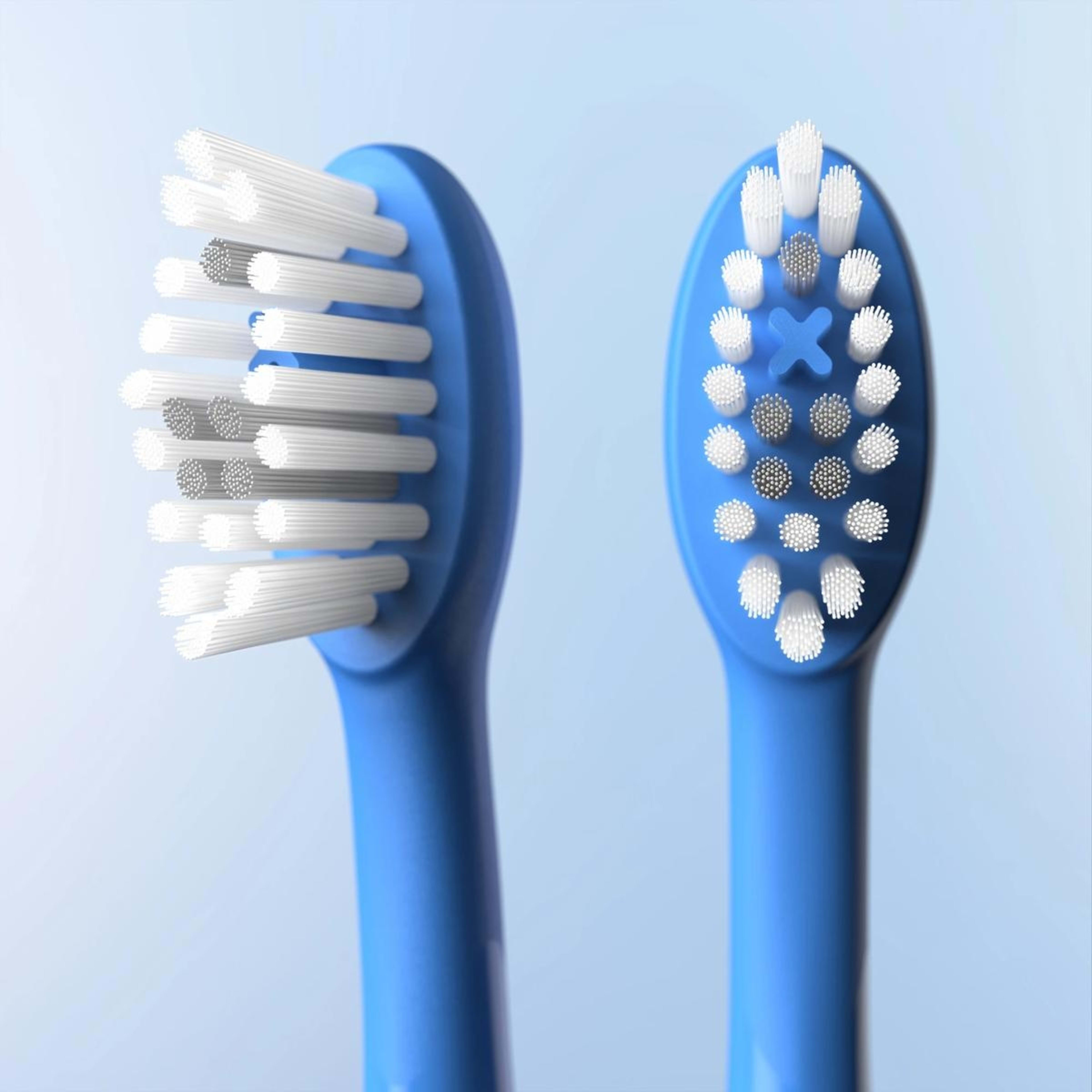 2 Ordo Sonic Lite Charging Electric Toothbrush and 2 Pack Sonic Brush Heads - Ocean, 2 of 7