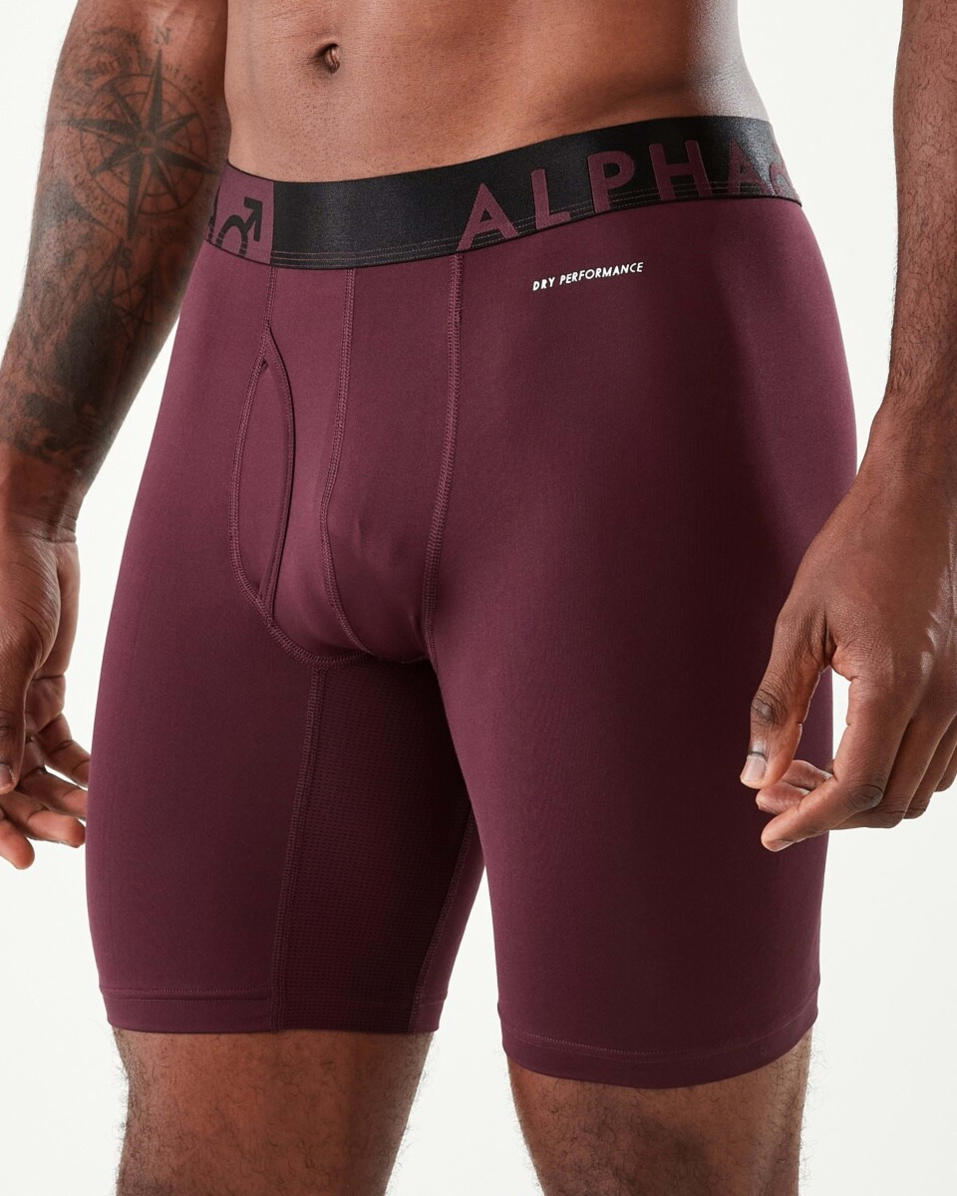 2 Mesh Insert Long Trunks Red Royale, 2 of 4