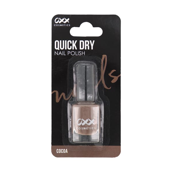 OXX Cosmetics Quick Dry Nail Polish - Cocoa - Kmart OXX Cosmetics Quick Dry Nail Polish - Cocoa - Kmart