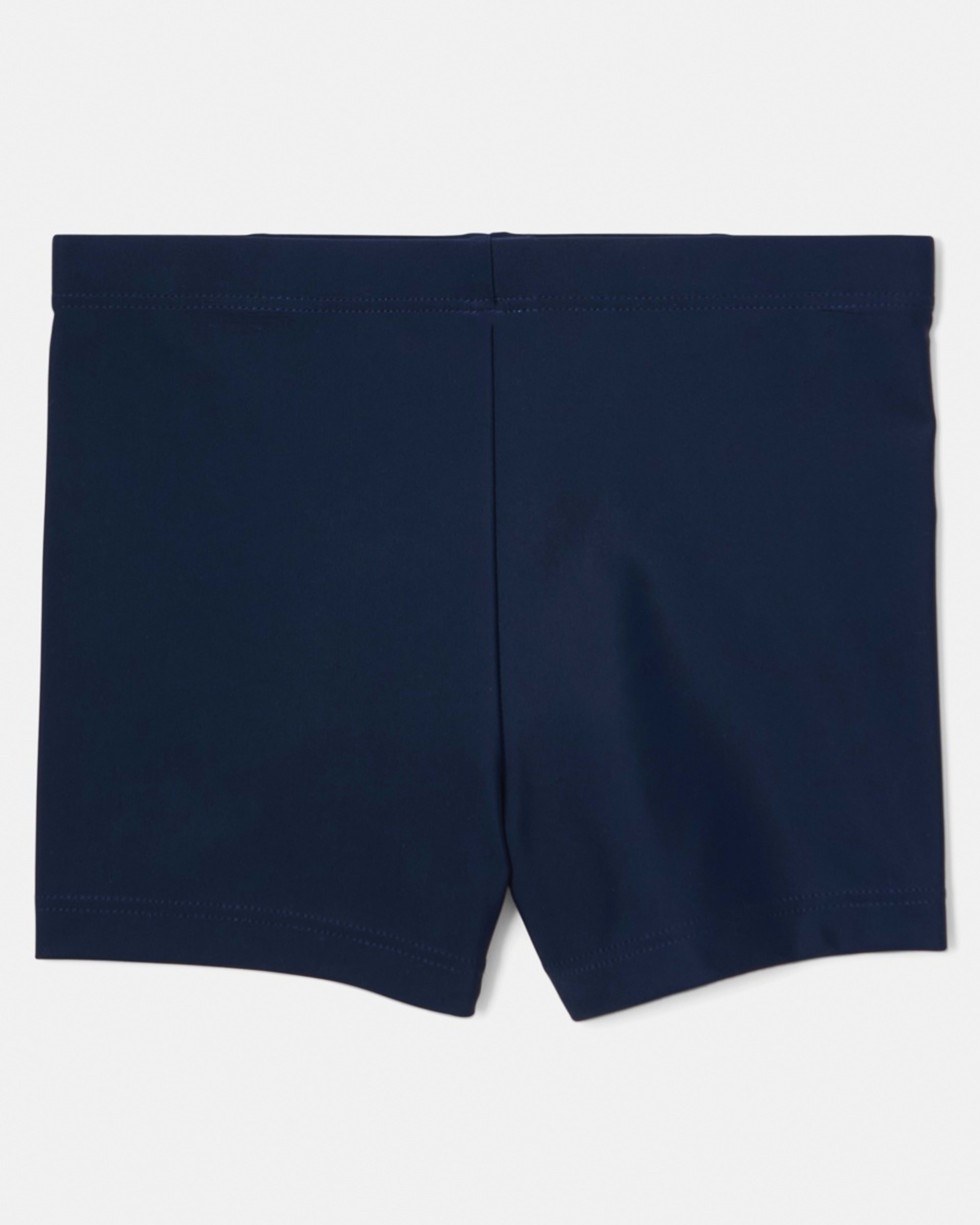 2 Plain Swim Trunks DRESS BLUE, 2 of 3