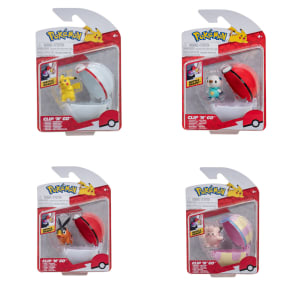 Pokemon Clip 'N' Go Ball Playset - Asso