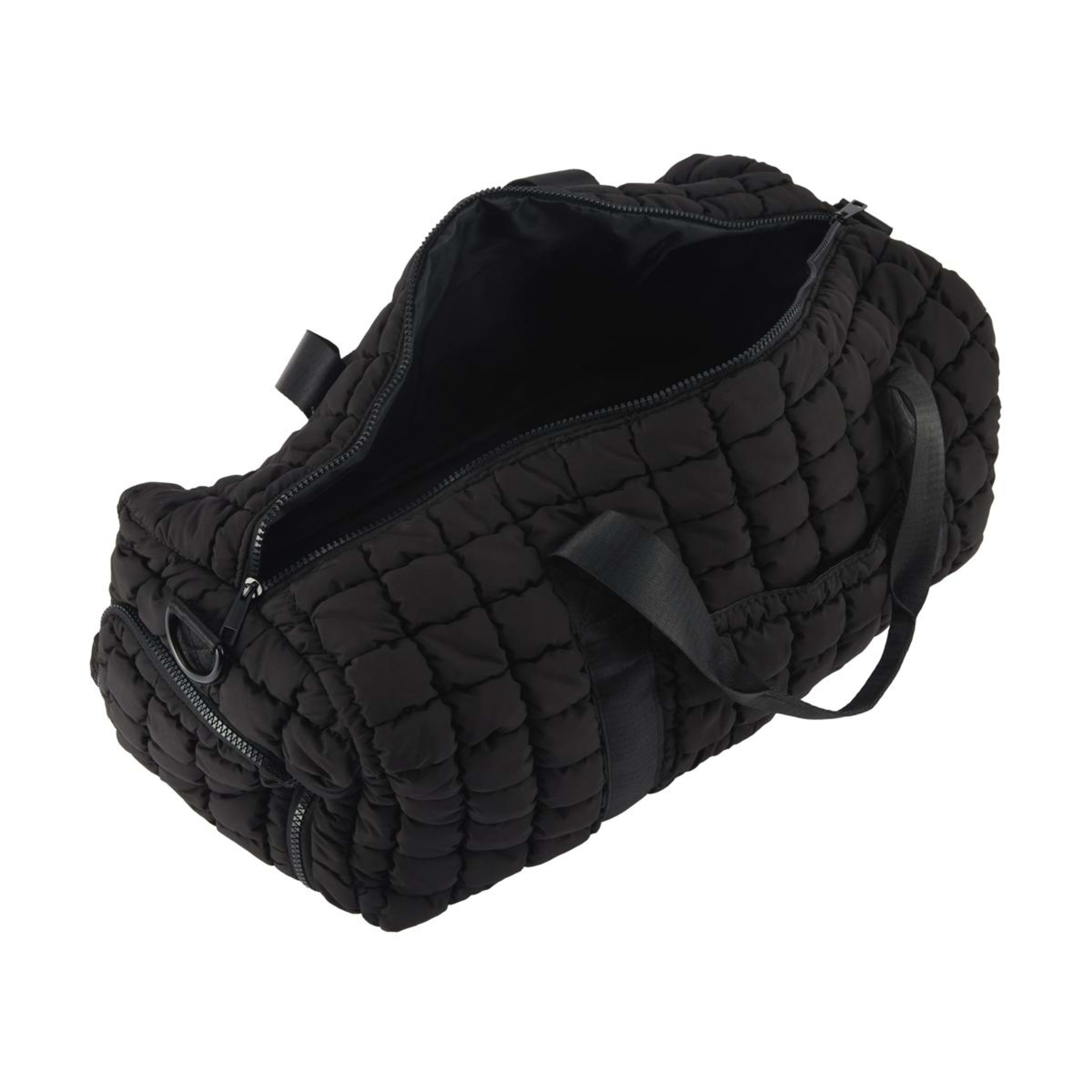 4 Quilted Duffle Bag - Black, 4 of 5