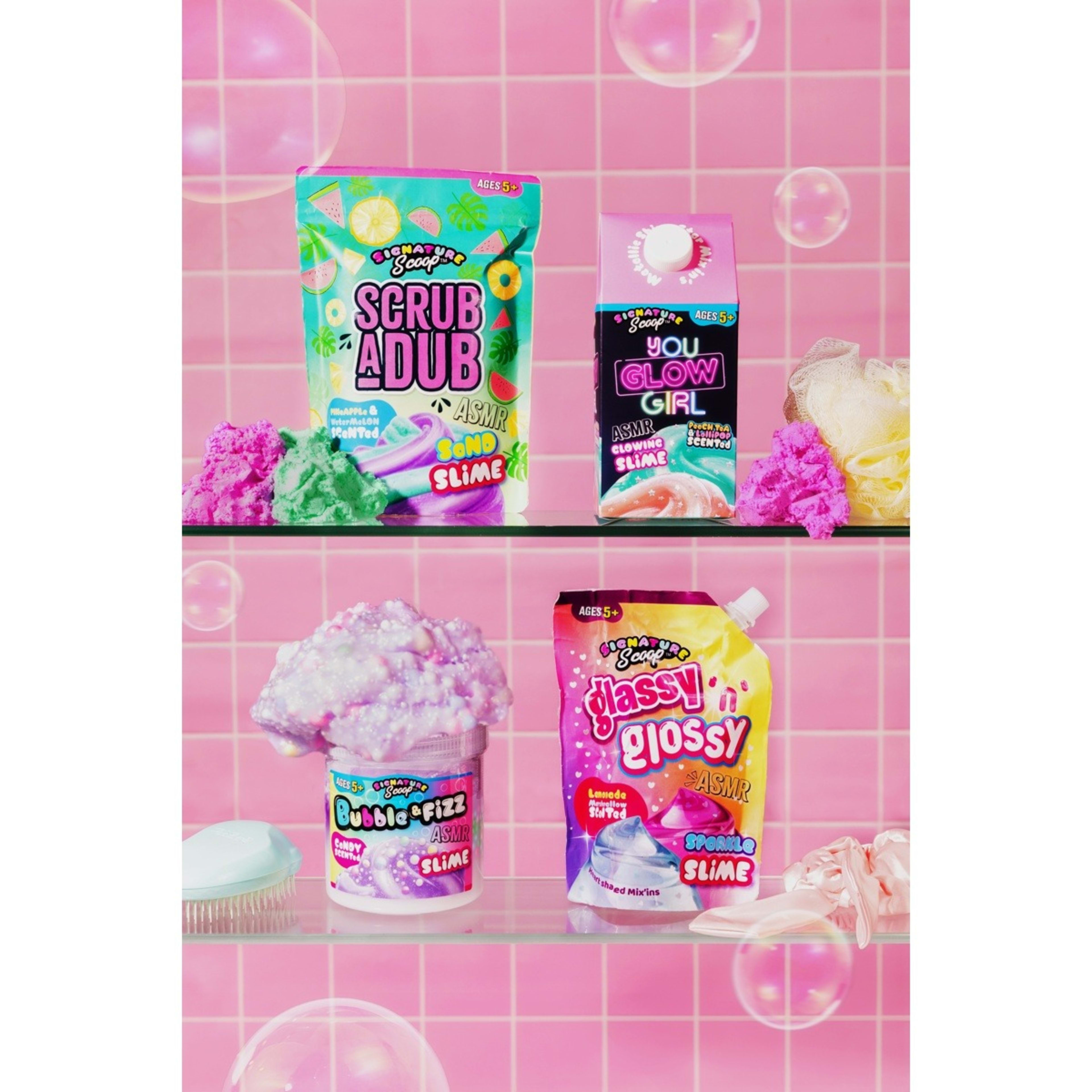 6 Signature Scoop Beauties Slime - Assorted, 6 of 6