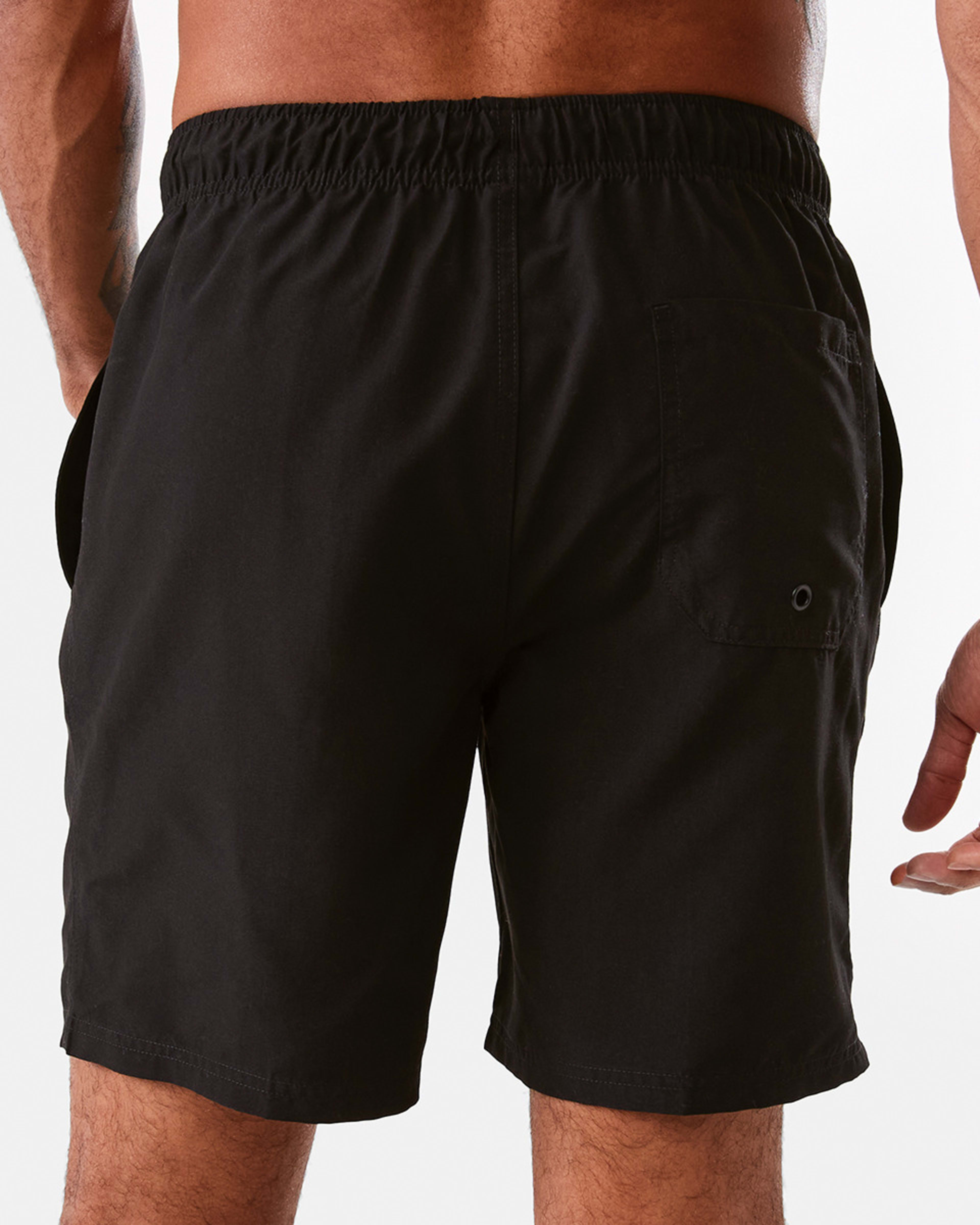 3 Core Swim Shorts Black, 3 of 7