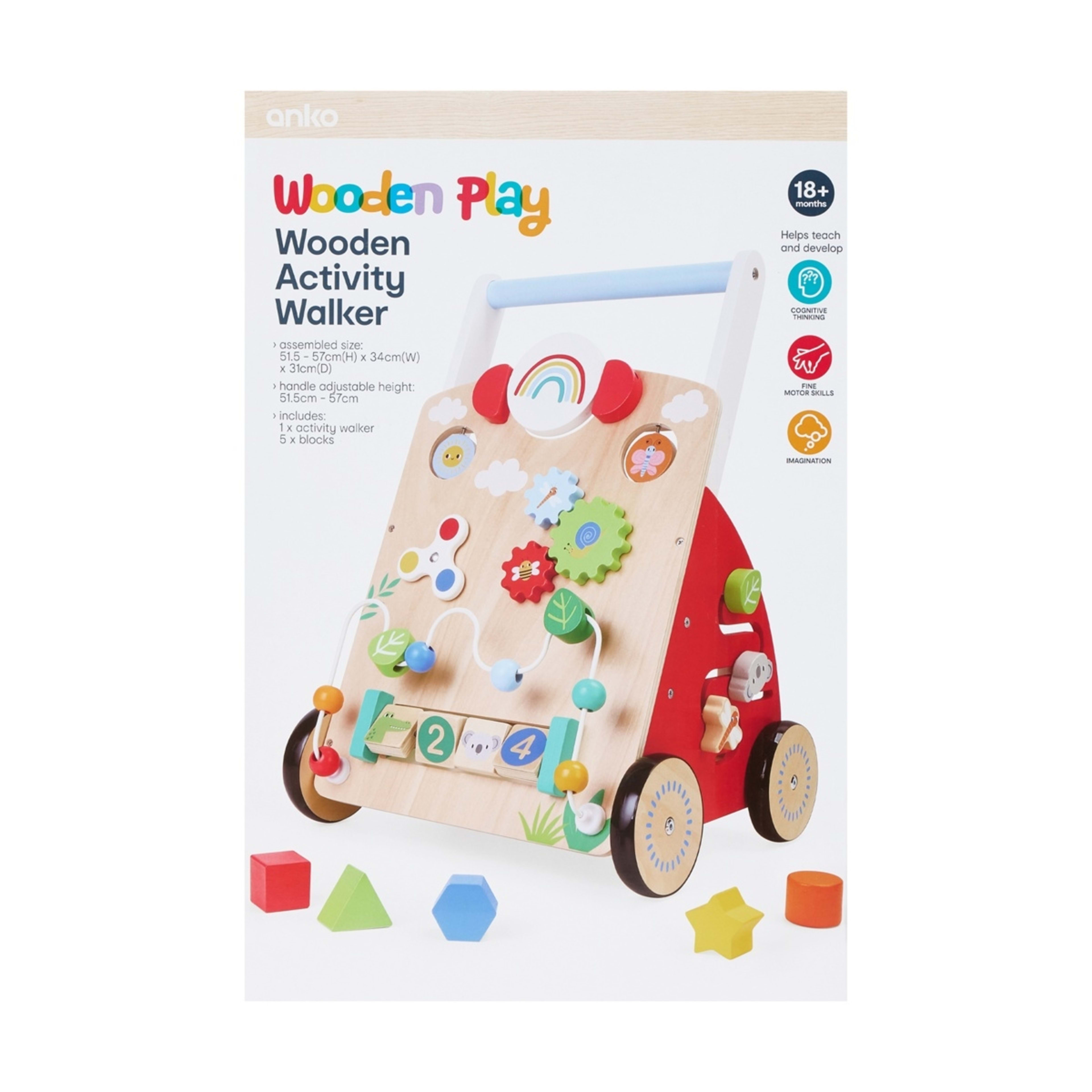 9 Wooden Activity Walker Playset, 9 of 9