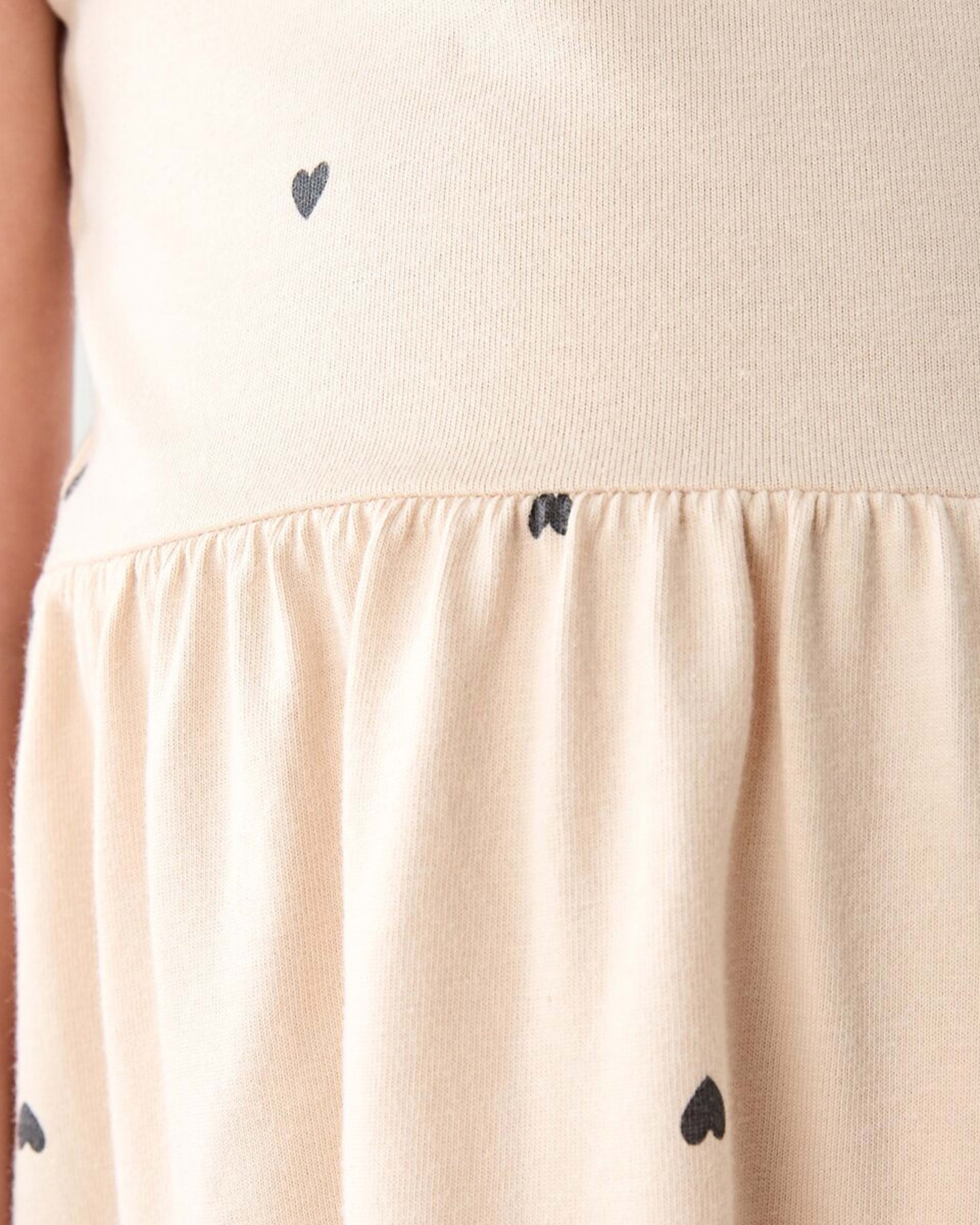 5 Jersey Dress Bge Hearts, 5 of 7