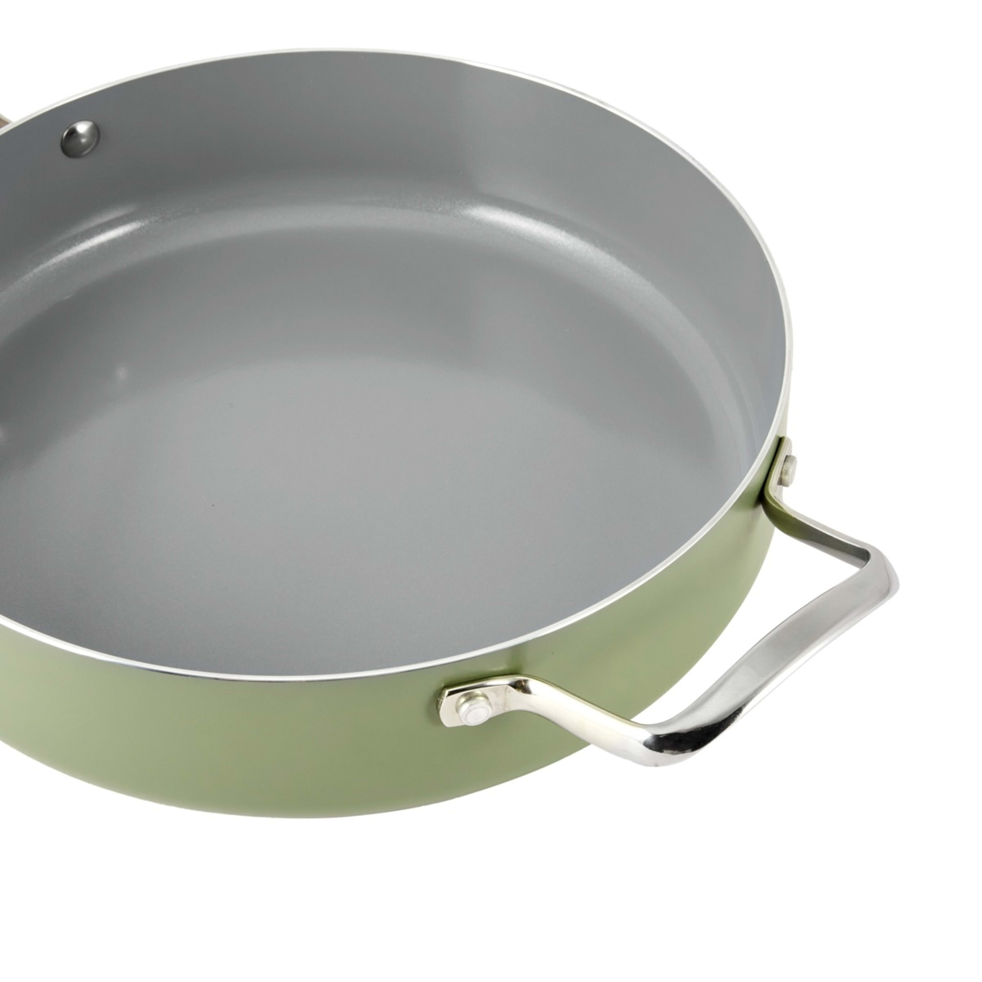 3 28cm Ceramic Non-Stick Saute Pan, 3 of 6
