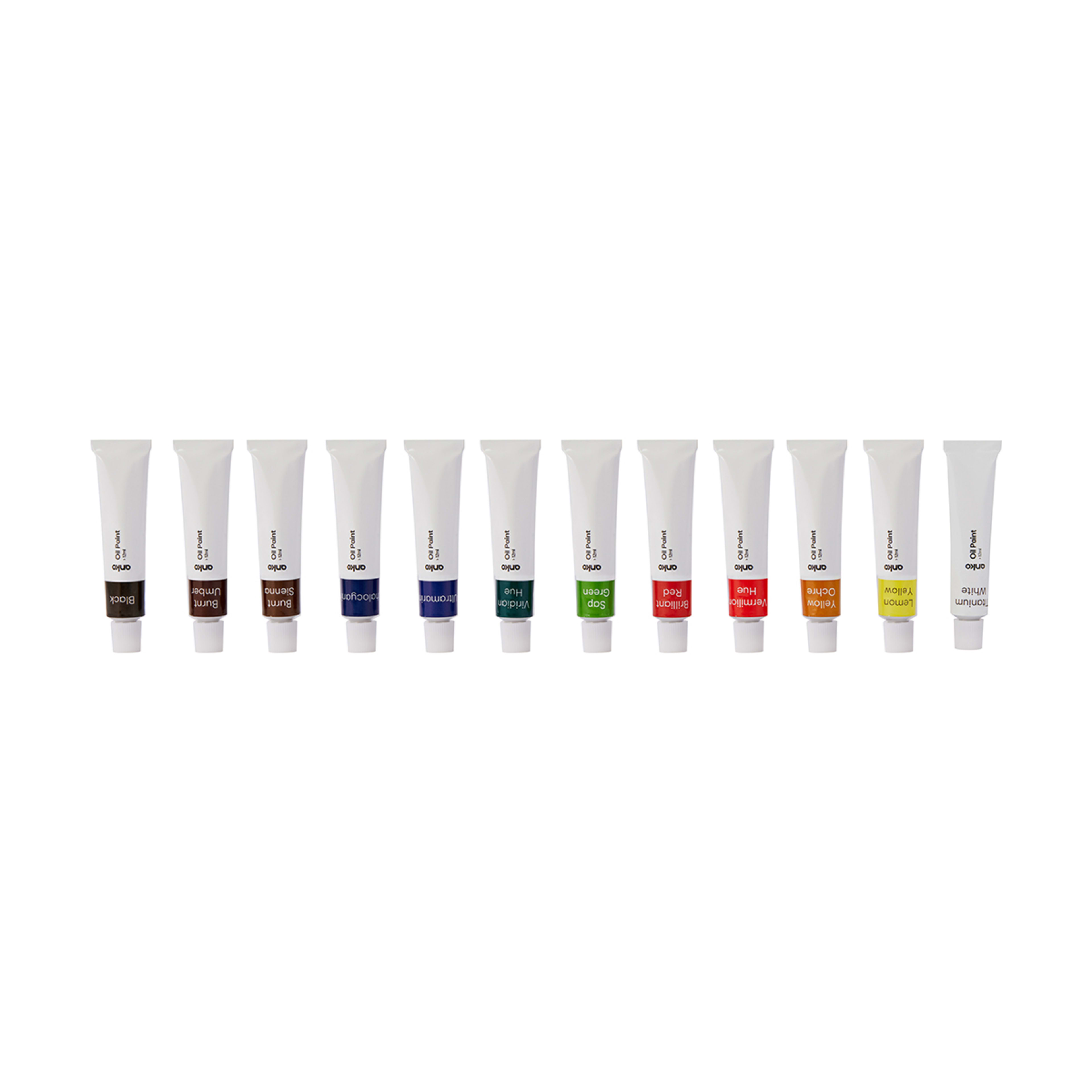 12 Pack Oil Paints Kmart
