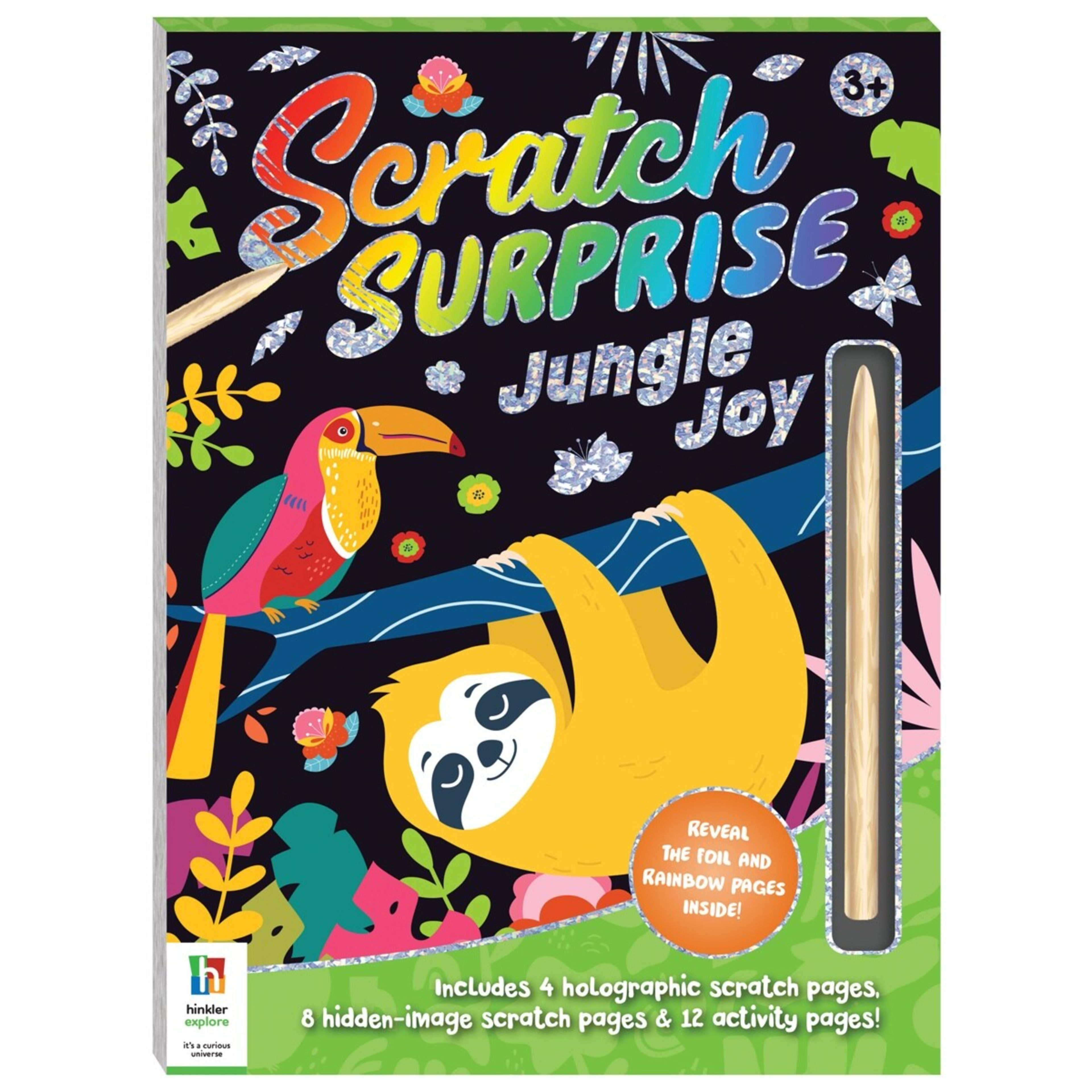 1 Scratch Surprise Jungle Joy​​ - Book, 1 of 5