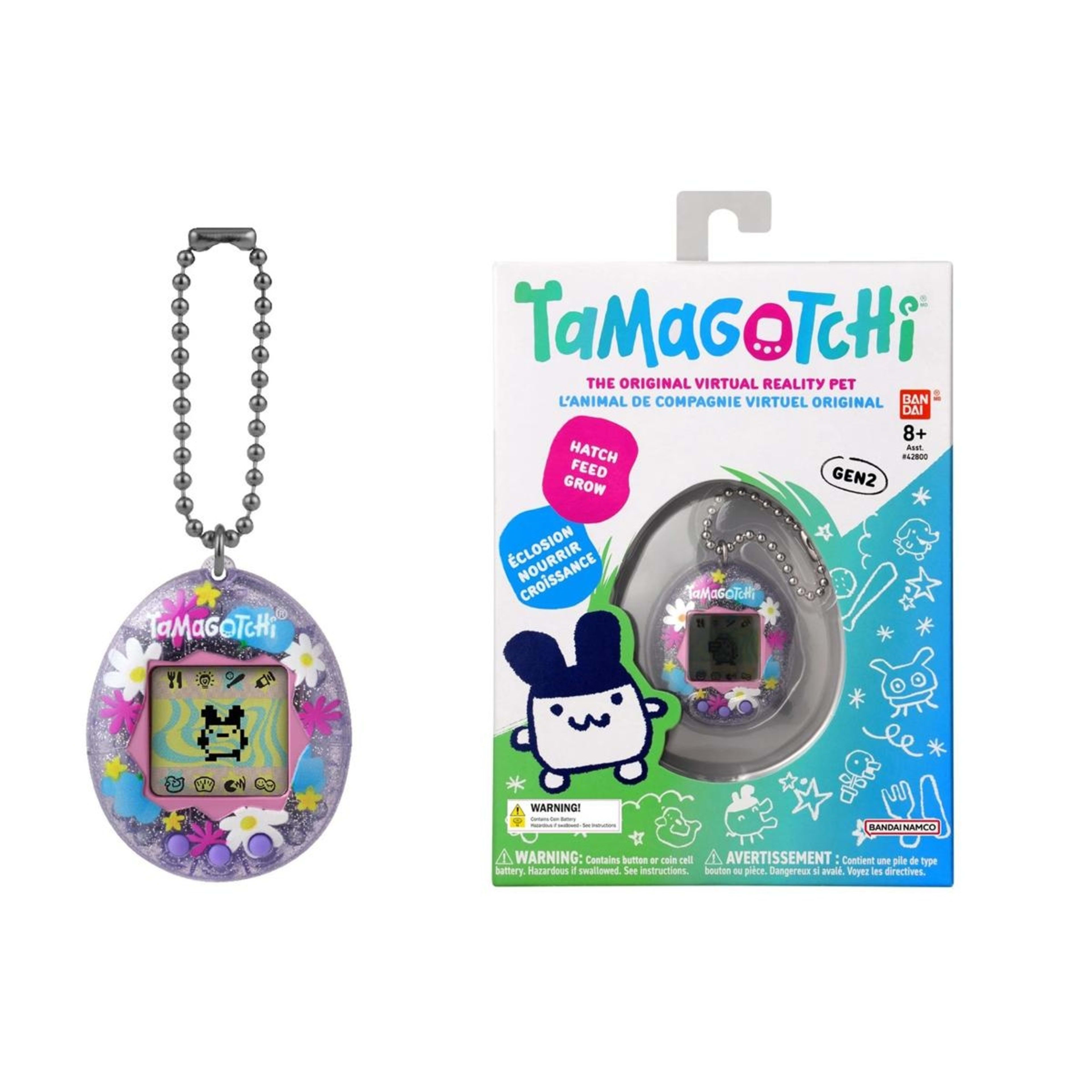 2 Tamagotchi The Original Virtual Reality Pet - Assorted, 2 of 7