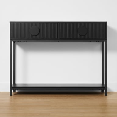 Stevie Hall Table - Black - Kmart
