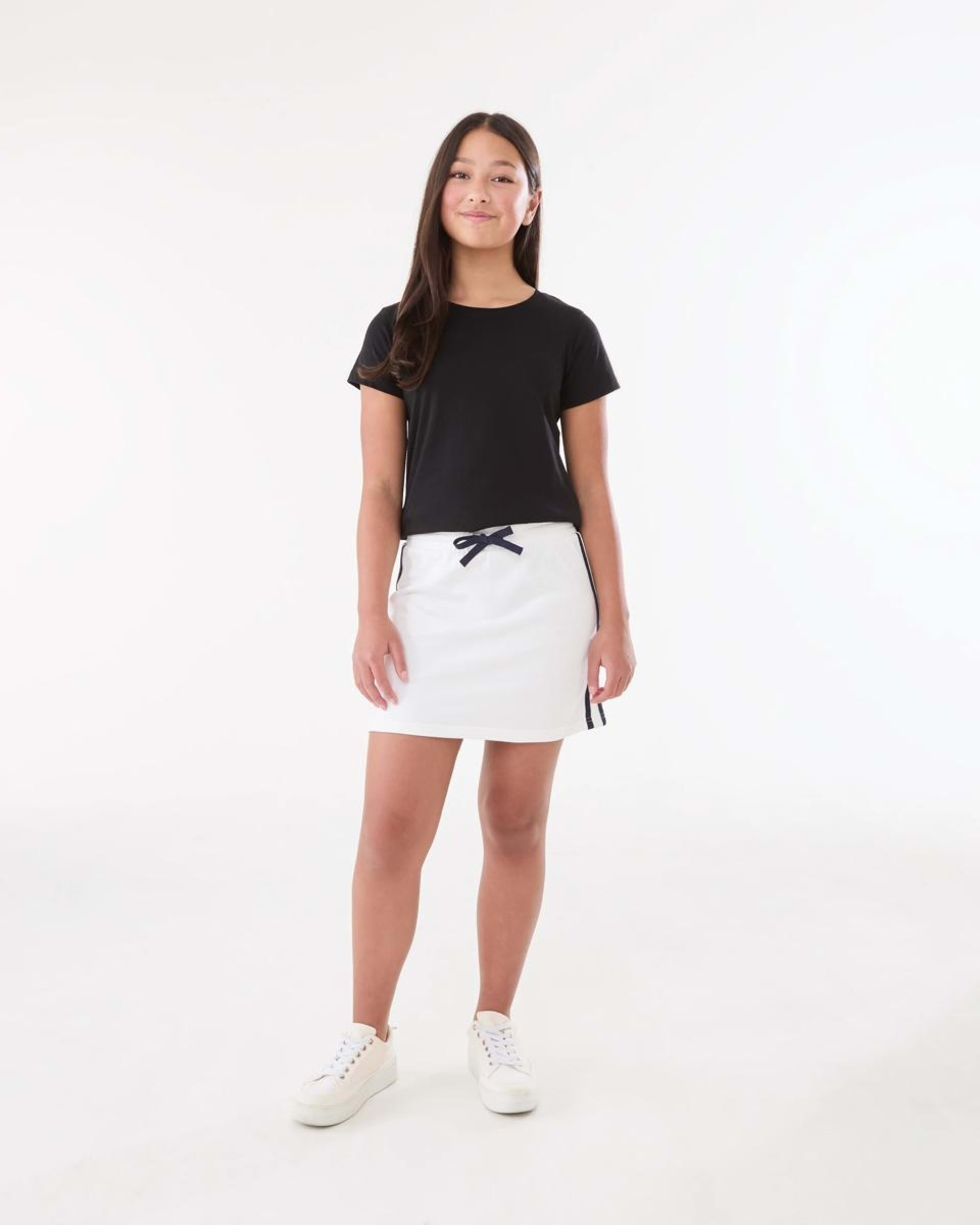 5 French Terry Skirt SNOW WHITE, 5 of 6