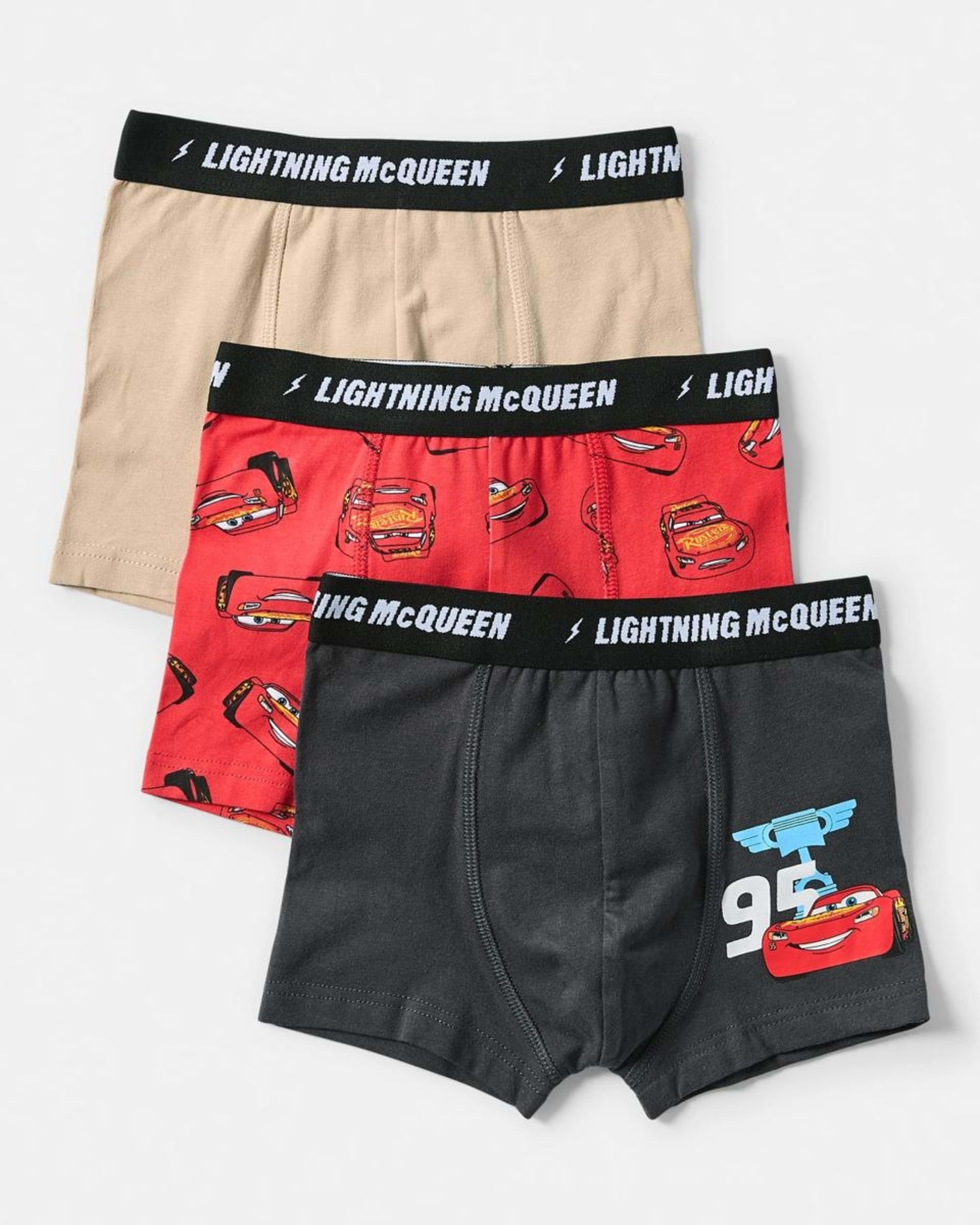 1 3 Pack Cars License Trunks CARS PRINT