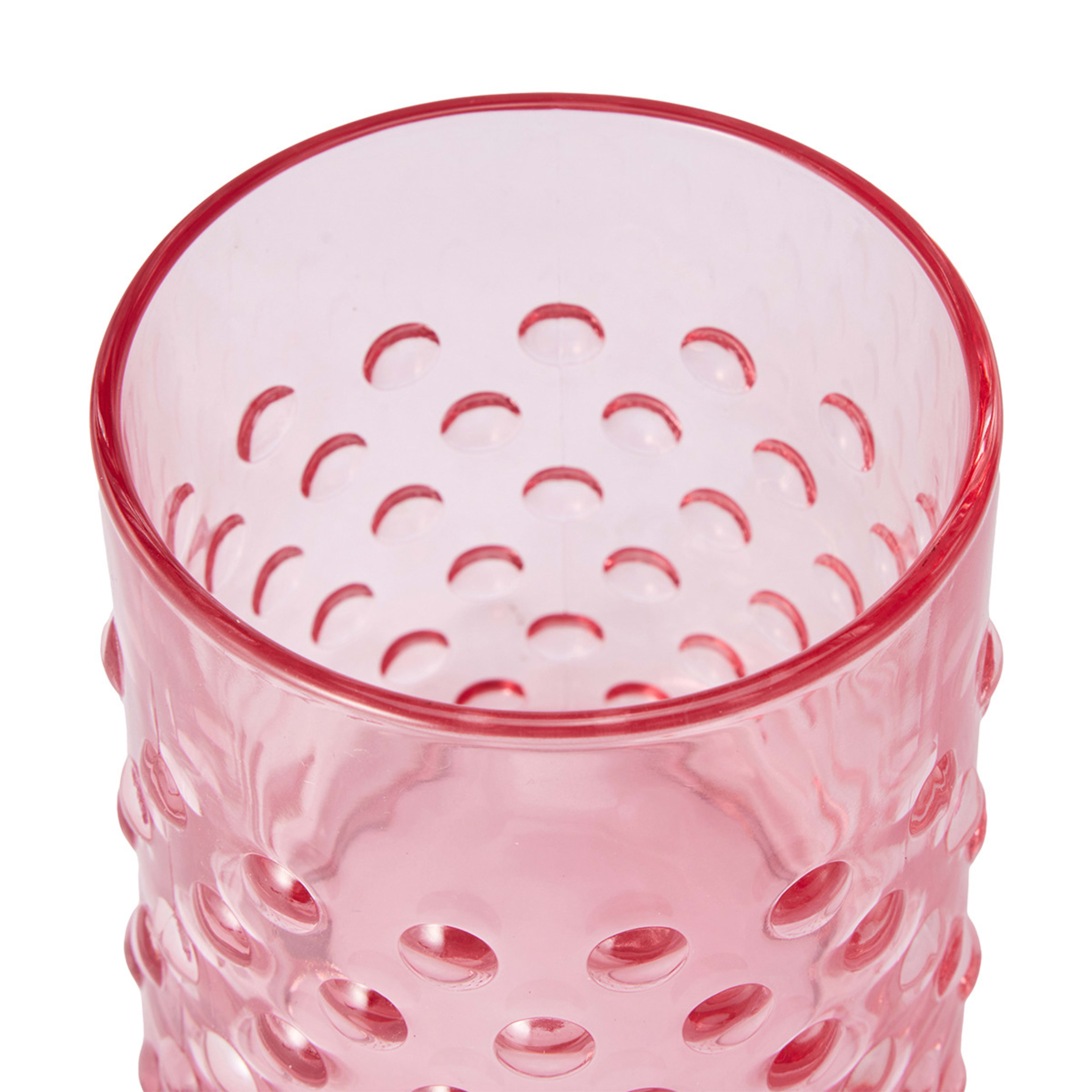 6 Pink Pom Pom Tumblers Kmart