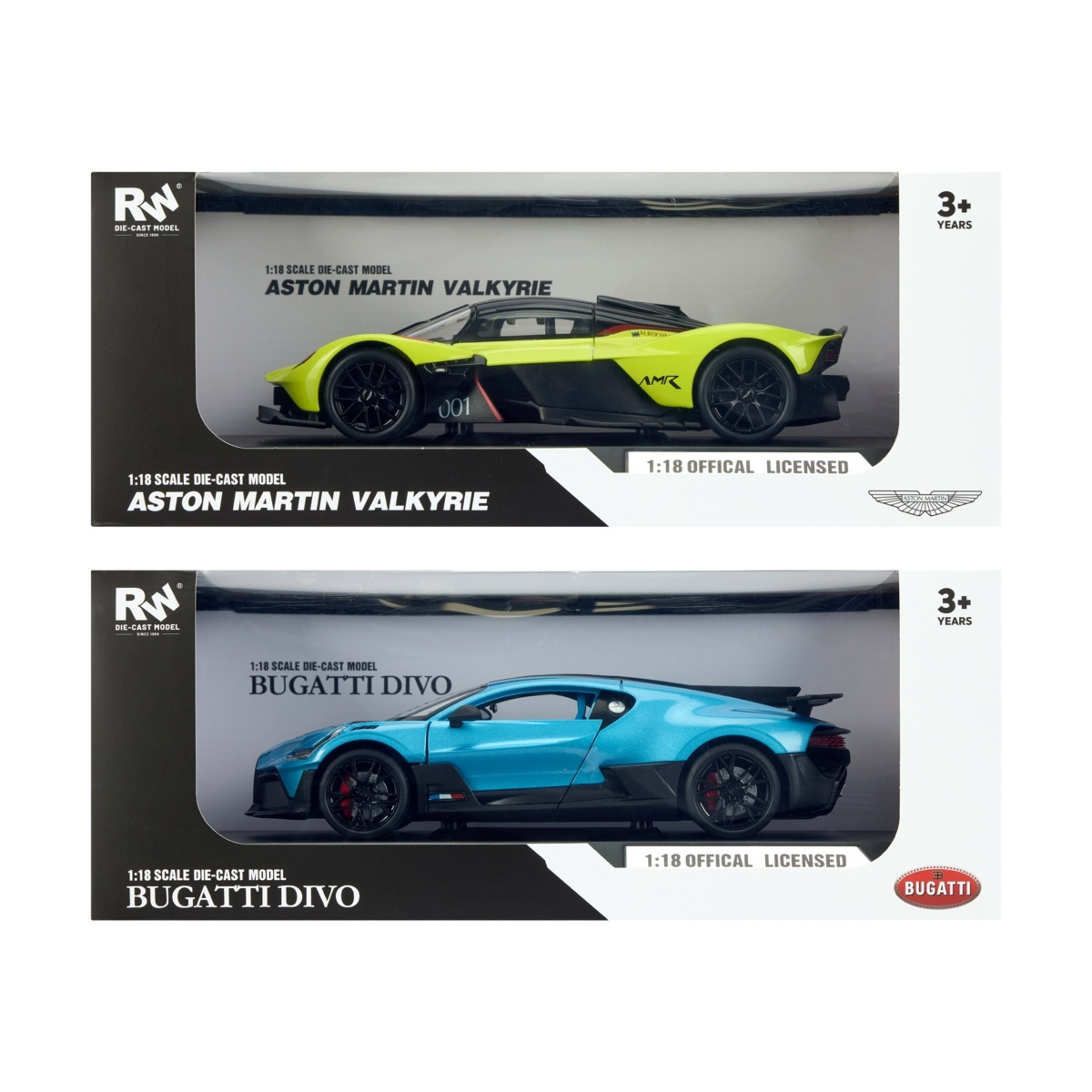 1 1:18 Official Licensed Die-Cast Vehicle - Assorted