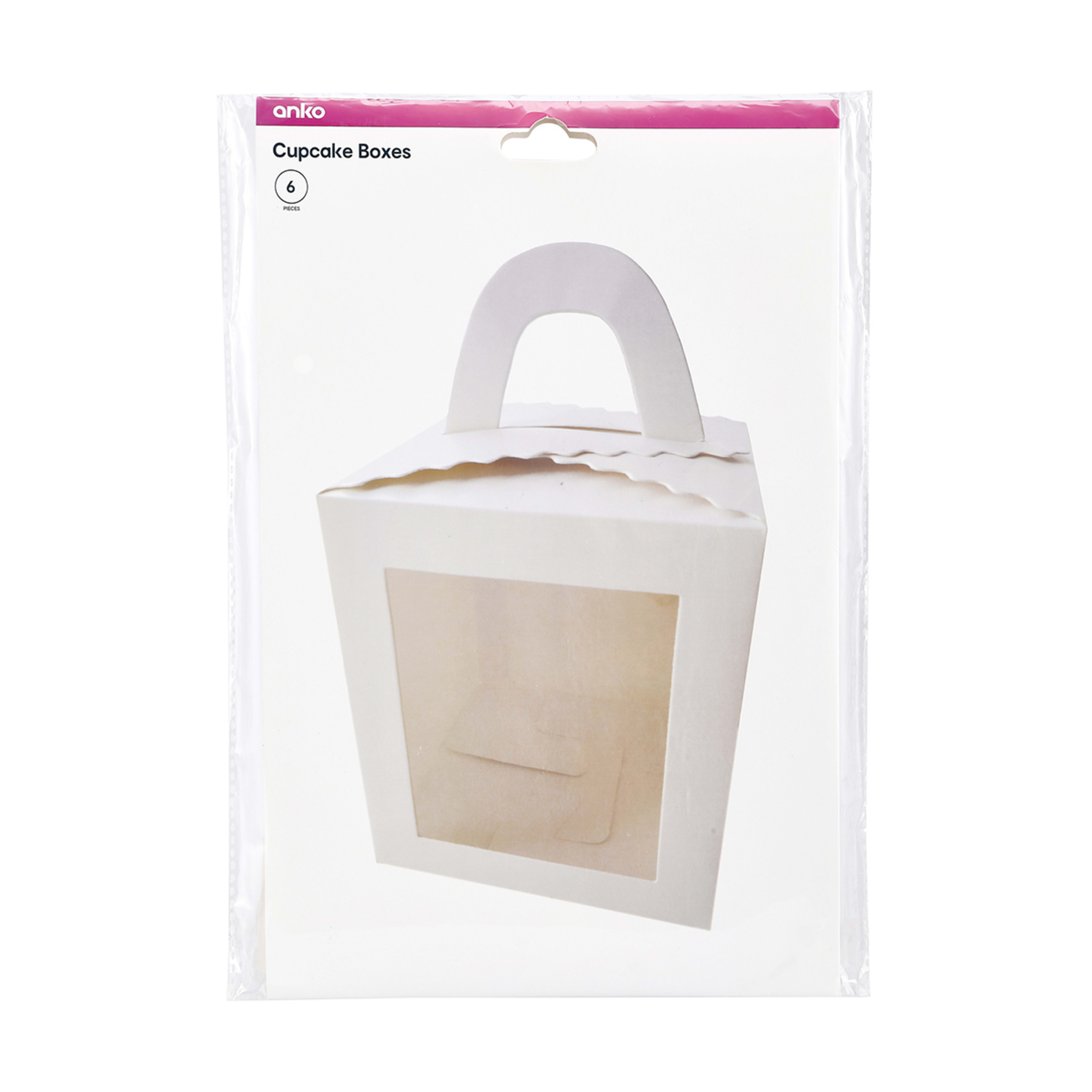 6 Pack Cupcake Boxes Kmart