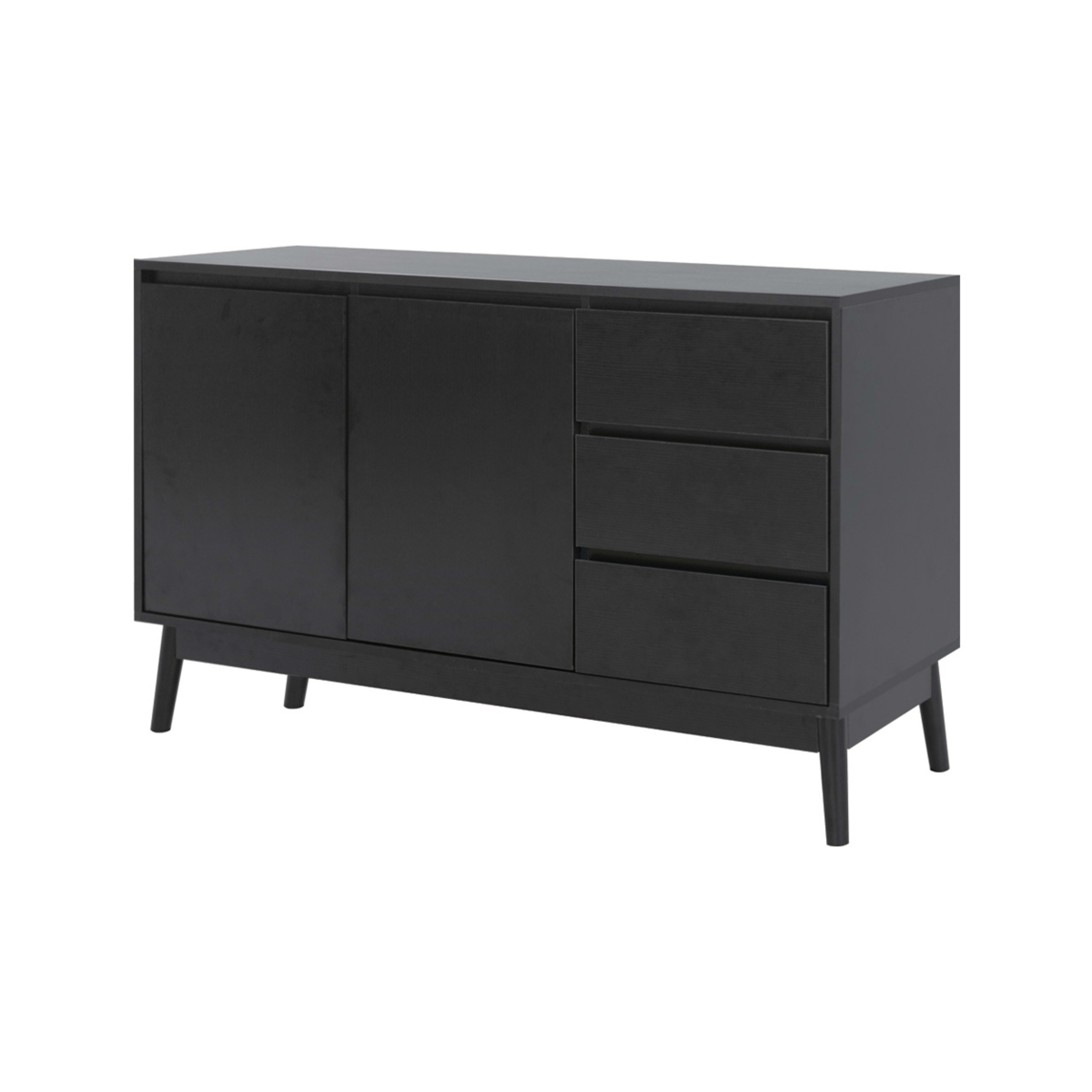 Thorne Buffet Black - Kmart