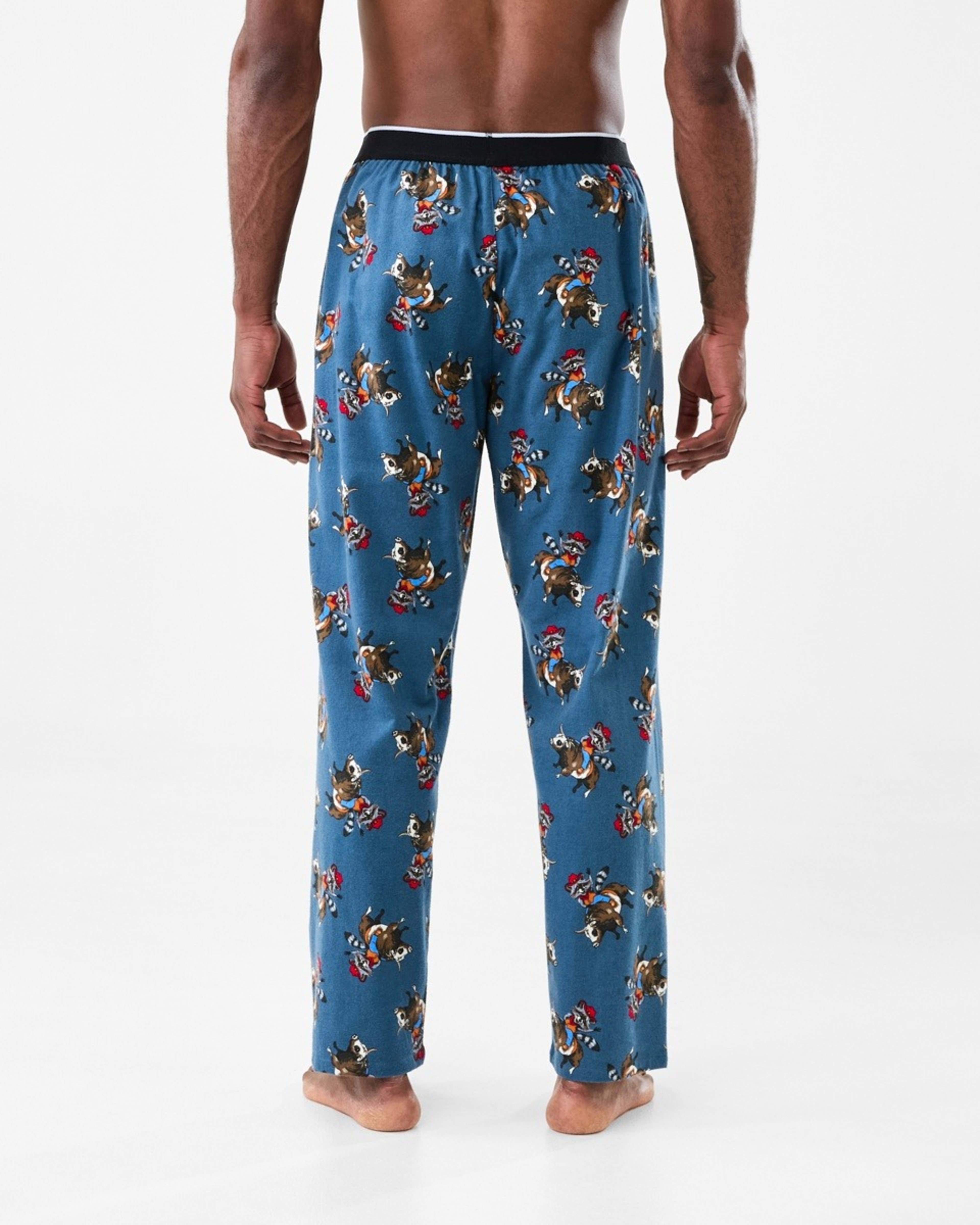 3 Printed Flannel Pants Yee Har, 3 of 5